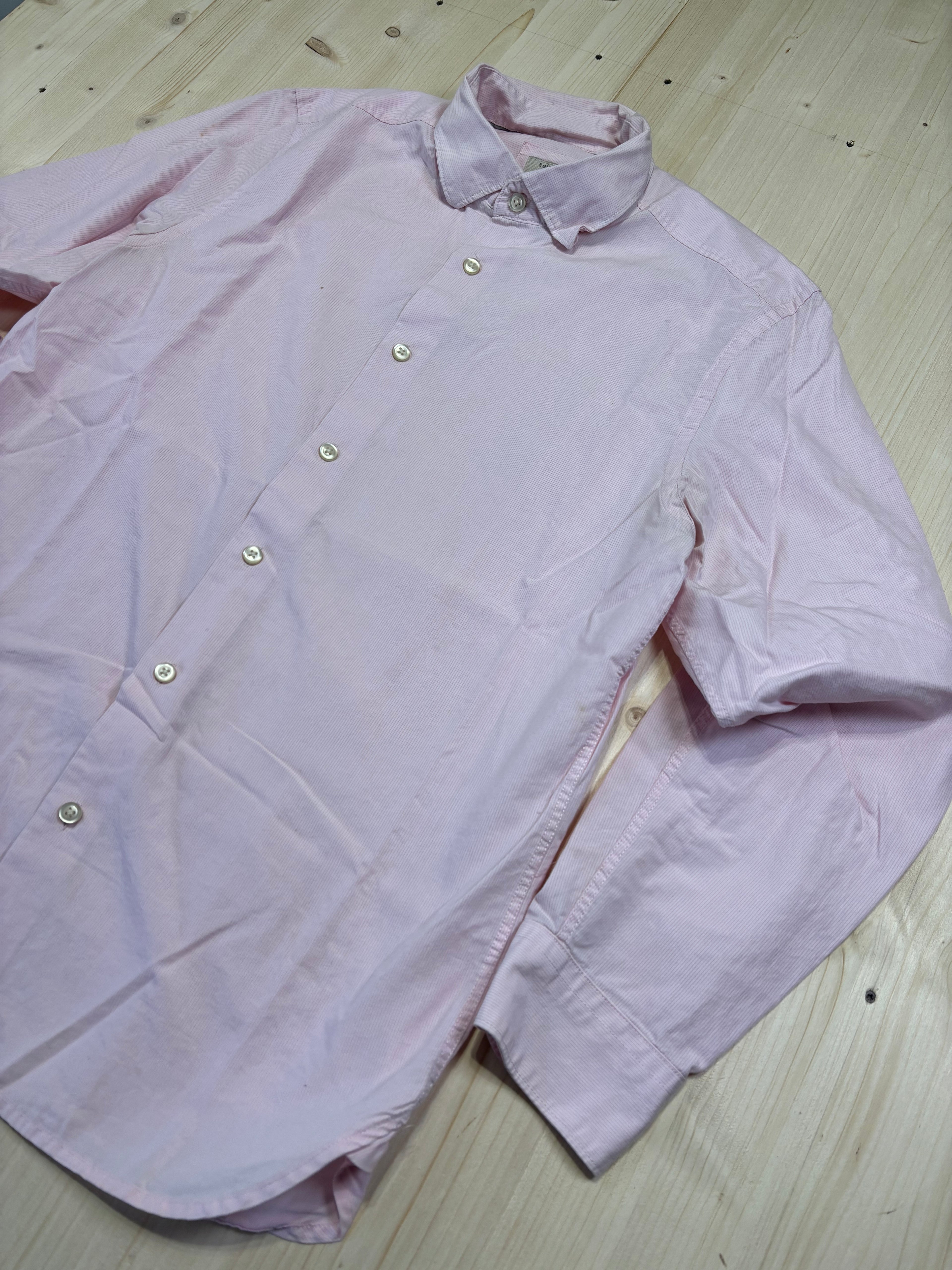 Selezione Grigio Light Pink Button-Up Shirt