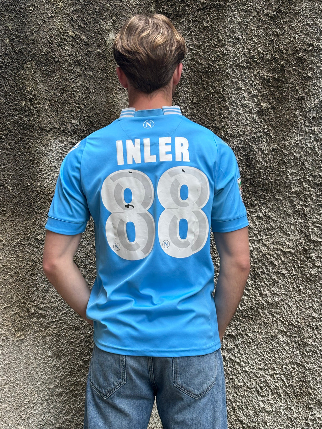 Maglia Vintage Napoli Home 2015/16 Inler 88 Serie A TIM