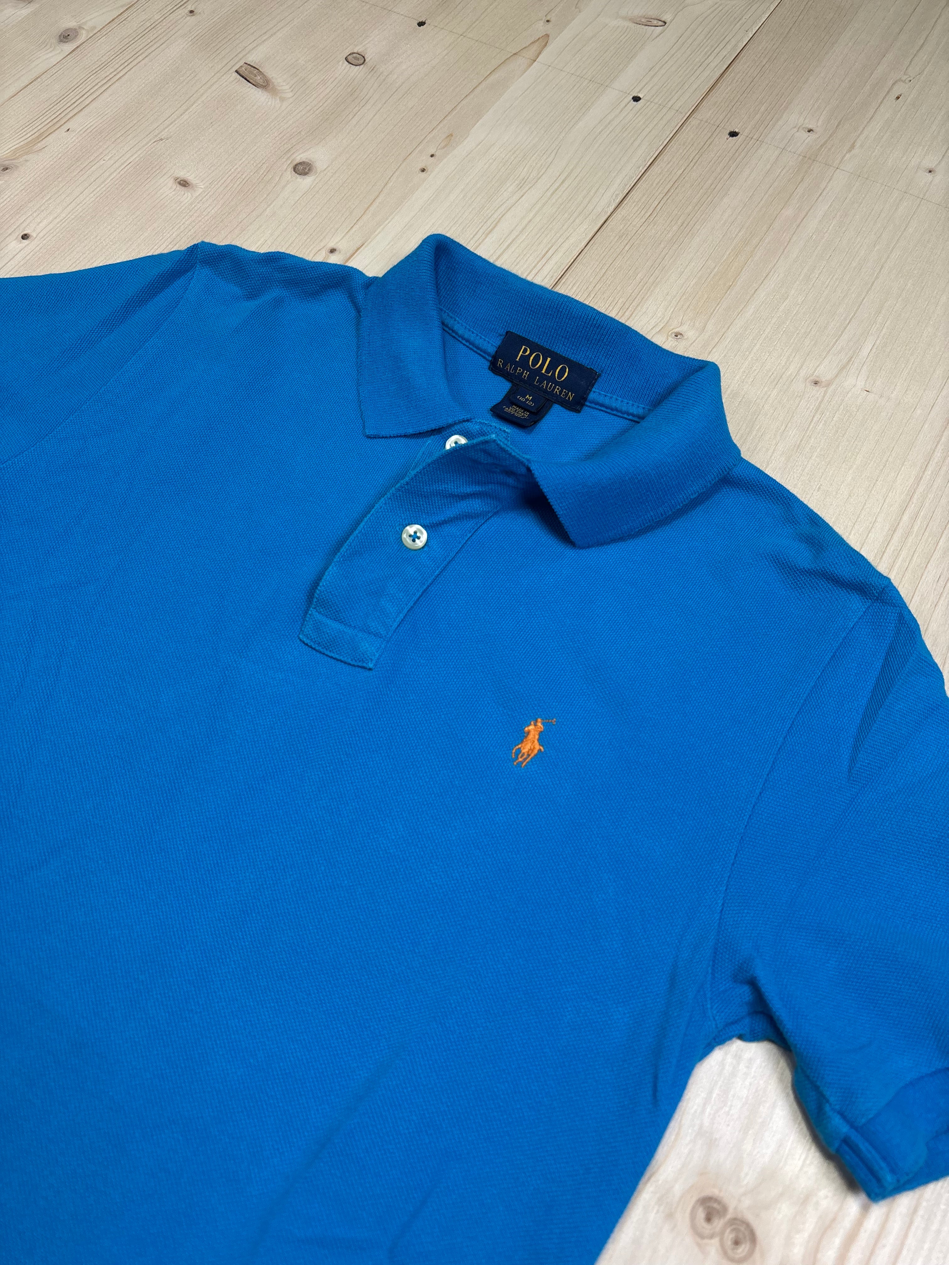 Polo Classica Ralph Lauren Turchese - Maglietta a Maniche Corte in Cotone