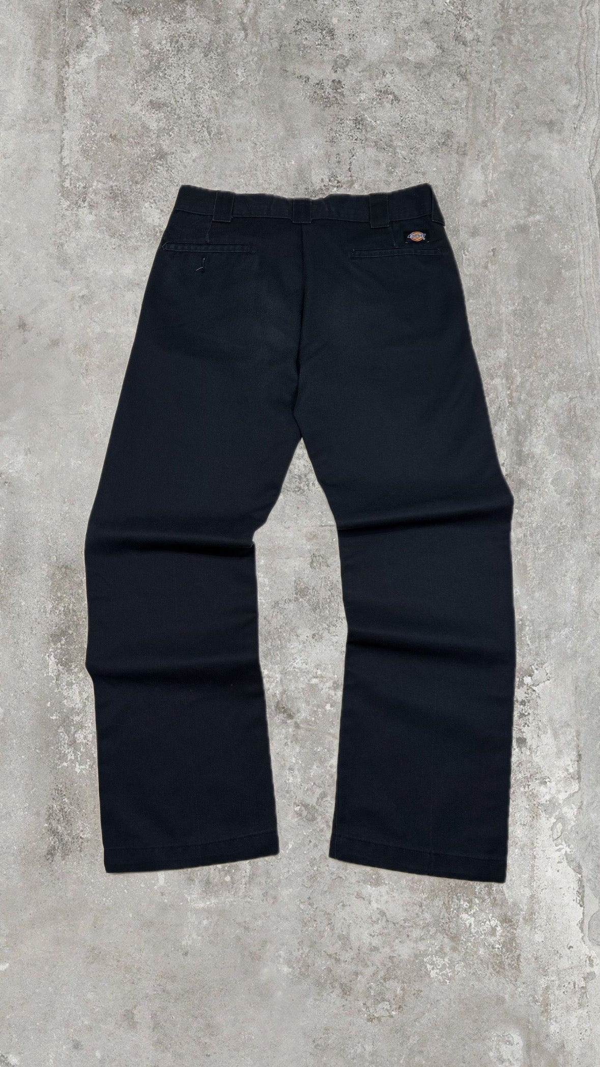 Dickies Black Slim Straight Work Pants
