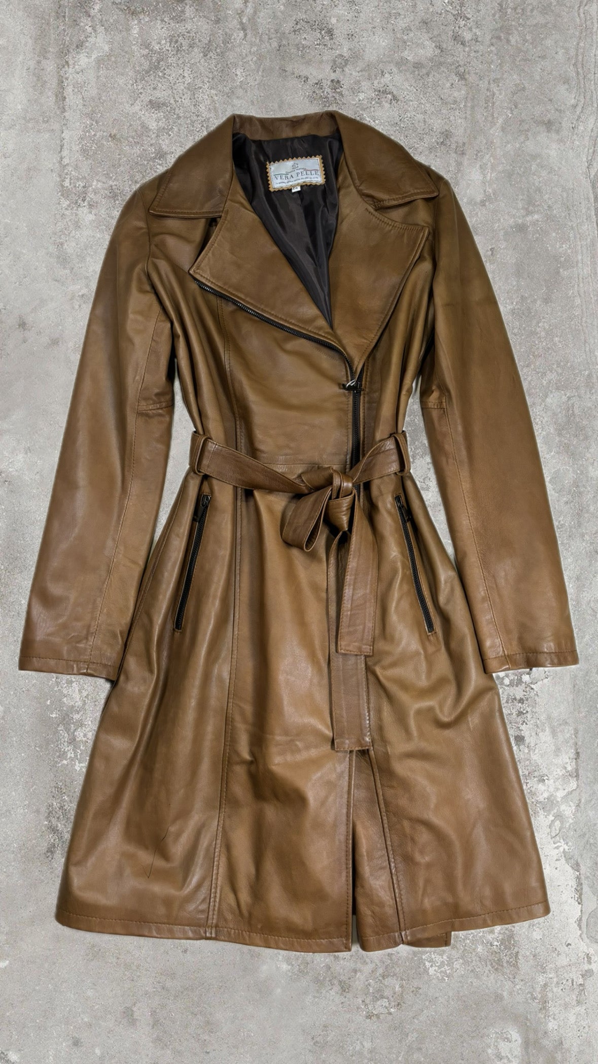 Cappotto in Vera Pelle Artigianale