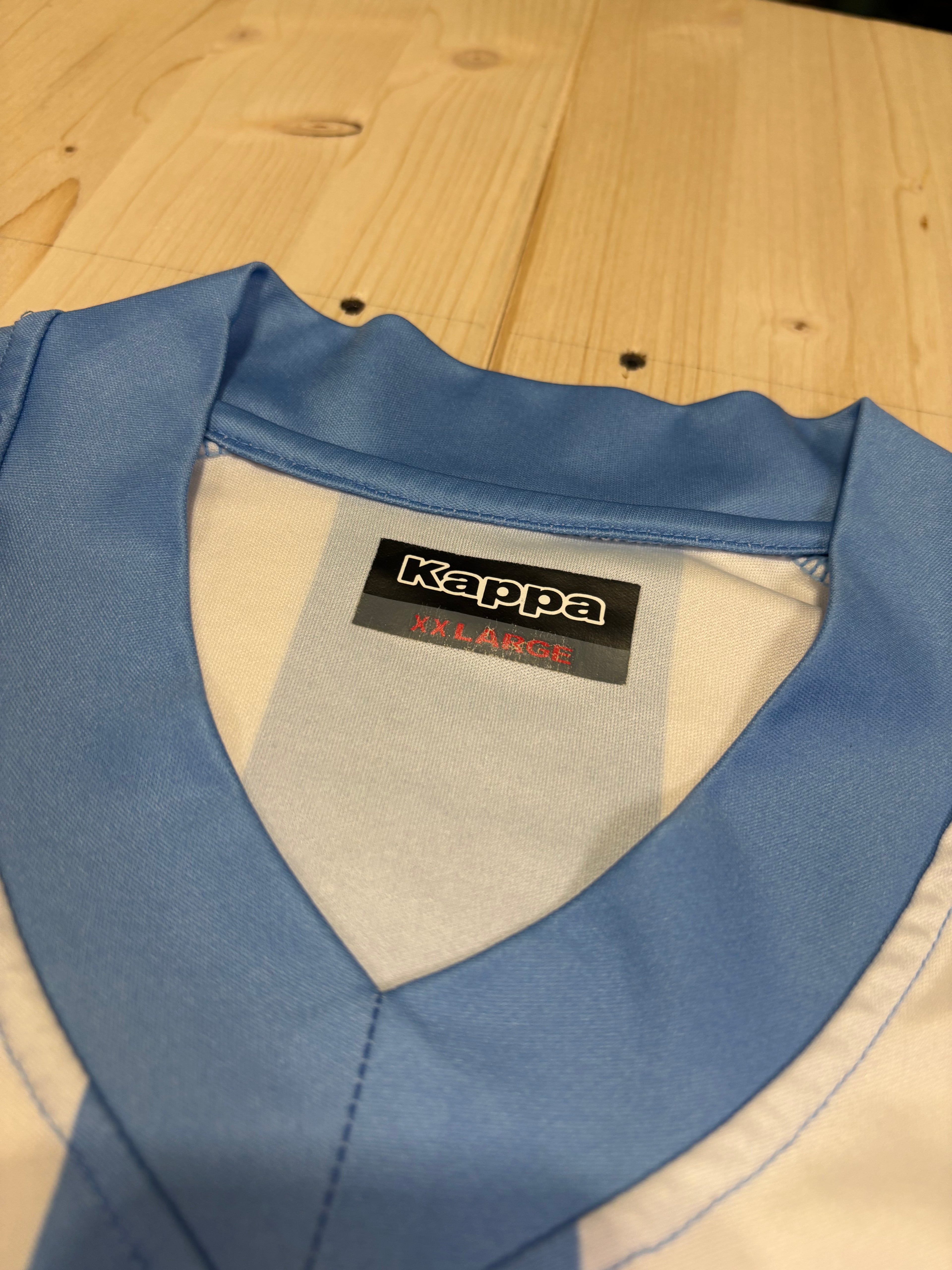 Maglia Calcio Kappa Boretto Bianco Azzurra – Squadra Locale