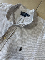Polo Ralph Lauren Micro Check Shirt Light Blue