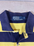 Polo Ralph Lauren Yellow & Navy Striped Polo Shirt