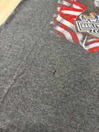 T-Shirt Harley-Davidson Eagle USA Grigia