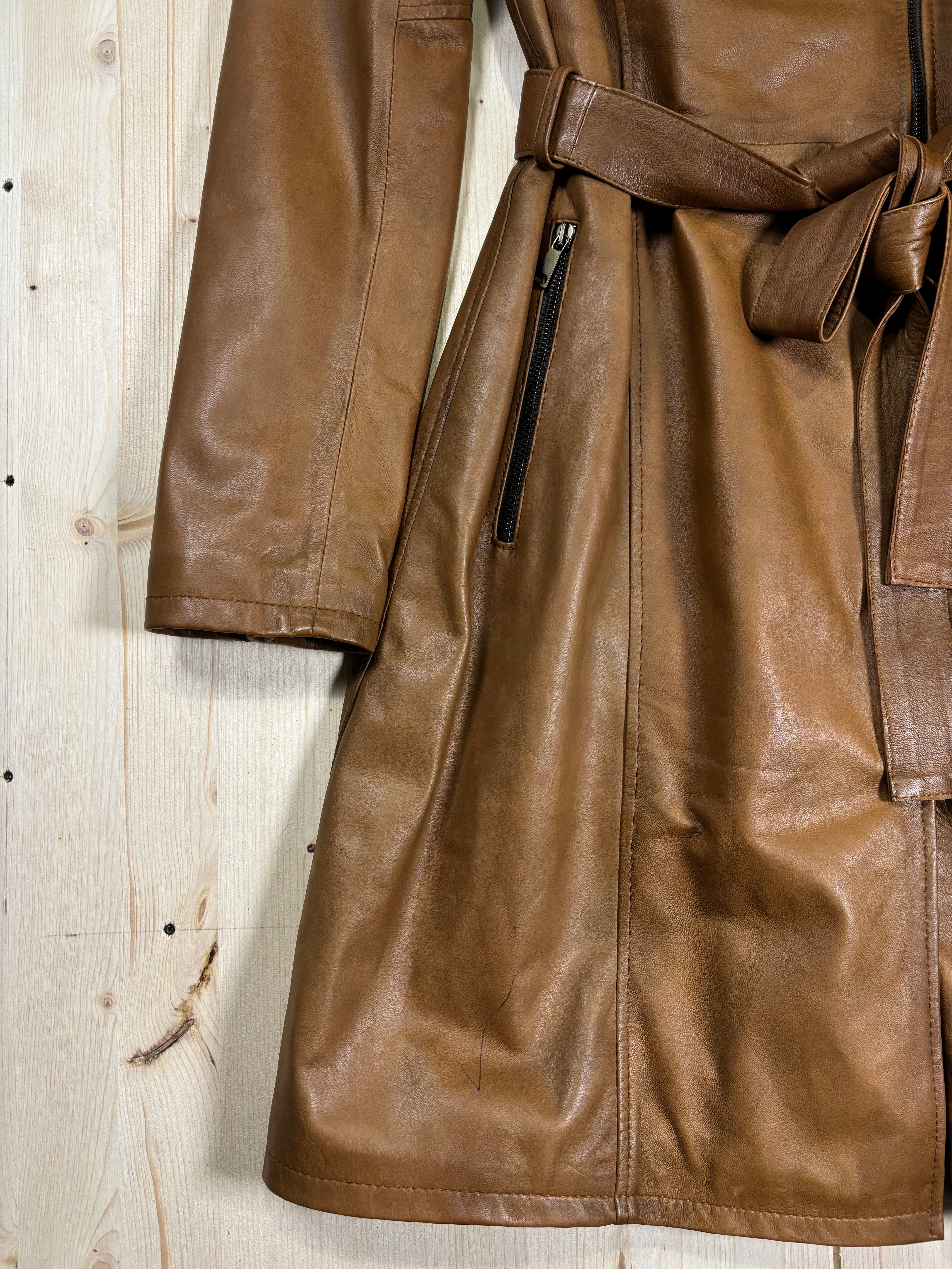 Cappotto in Vera Pelle Artigianale