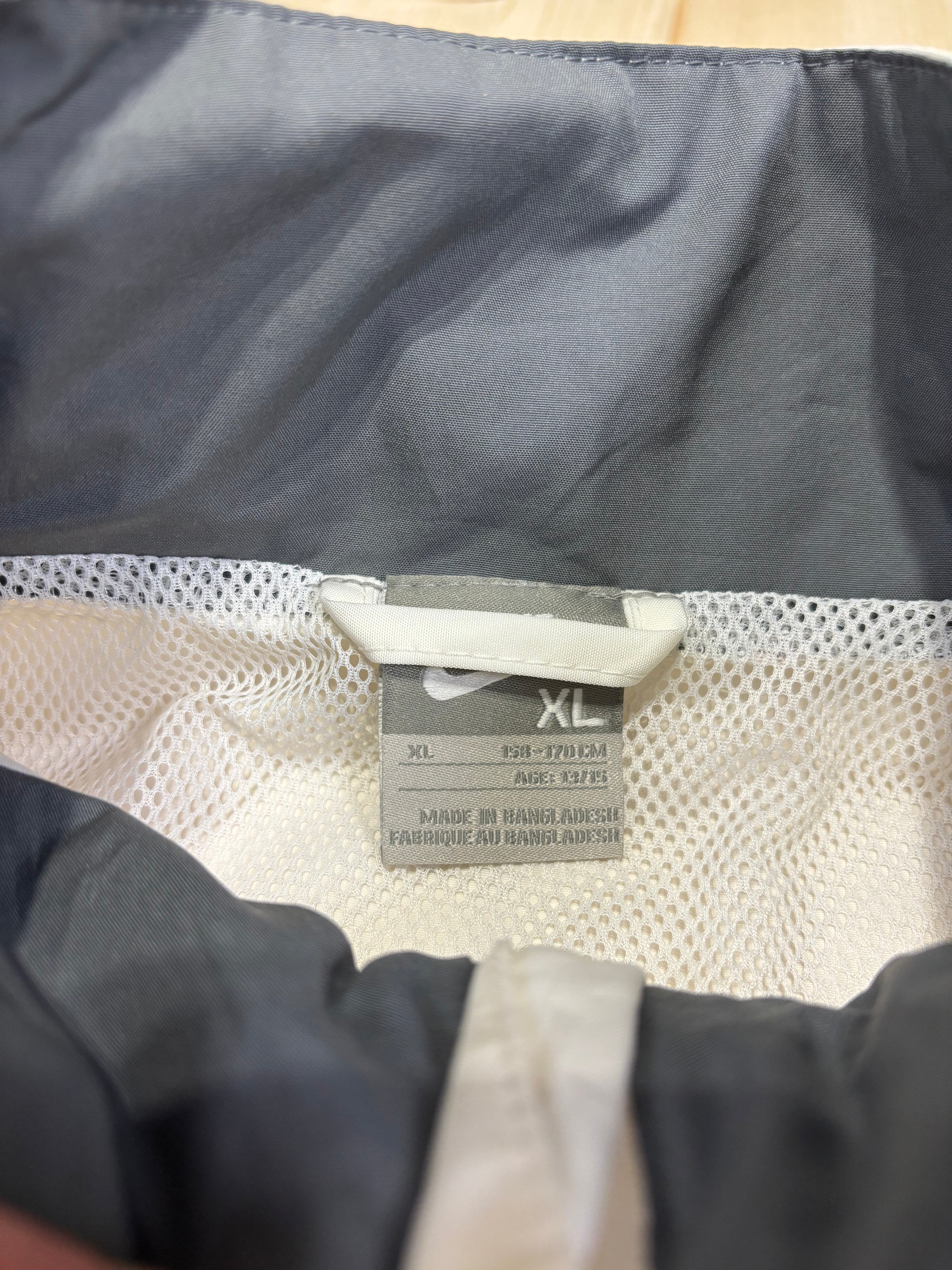 Nike Air White Full Zip Windbreaker Jacket