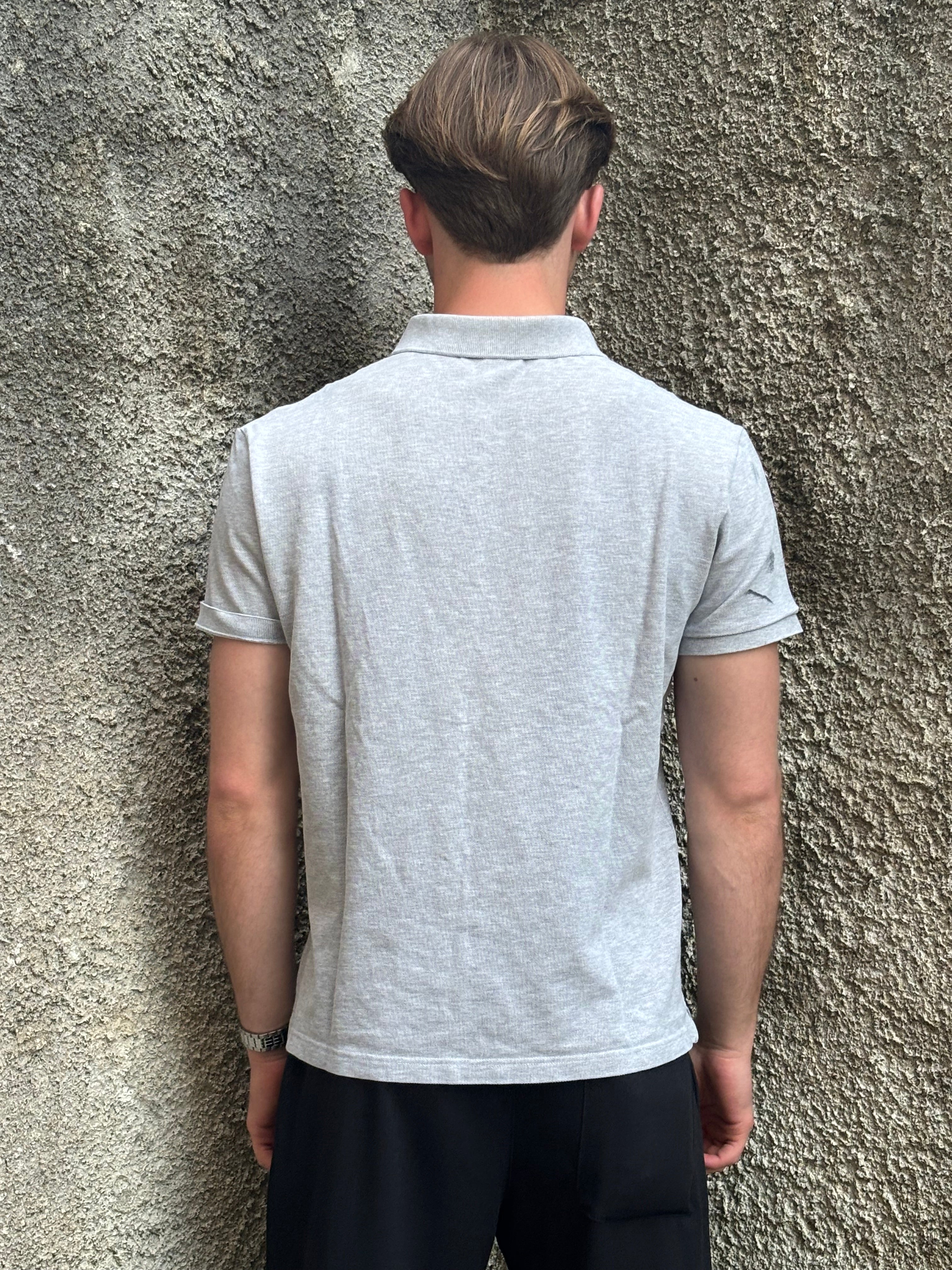 Polo Lacoste Uomo Grigia con Logo Ricamato – Regular Fit