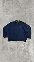 Reebok Golf Vintage Navy Harrington Jacket Yellow Lining