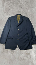 Vintage Italian Navy Blazer – Lanificio F.lli Cerruti Super 110’s Wool