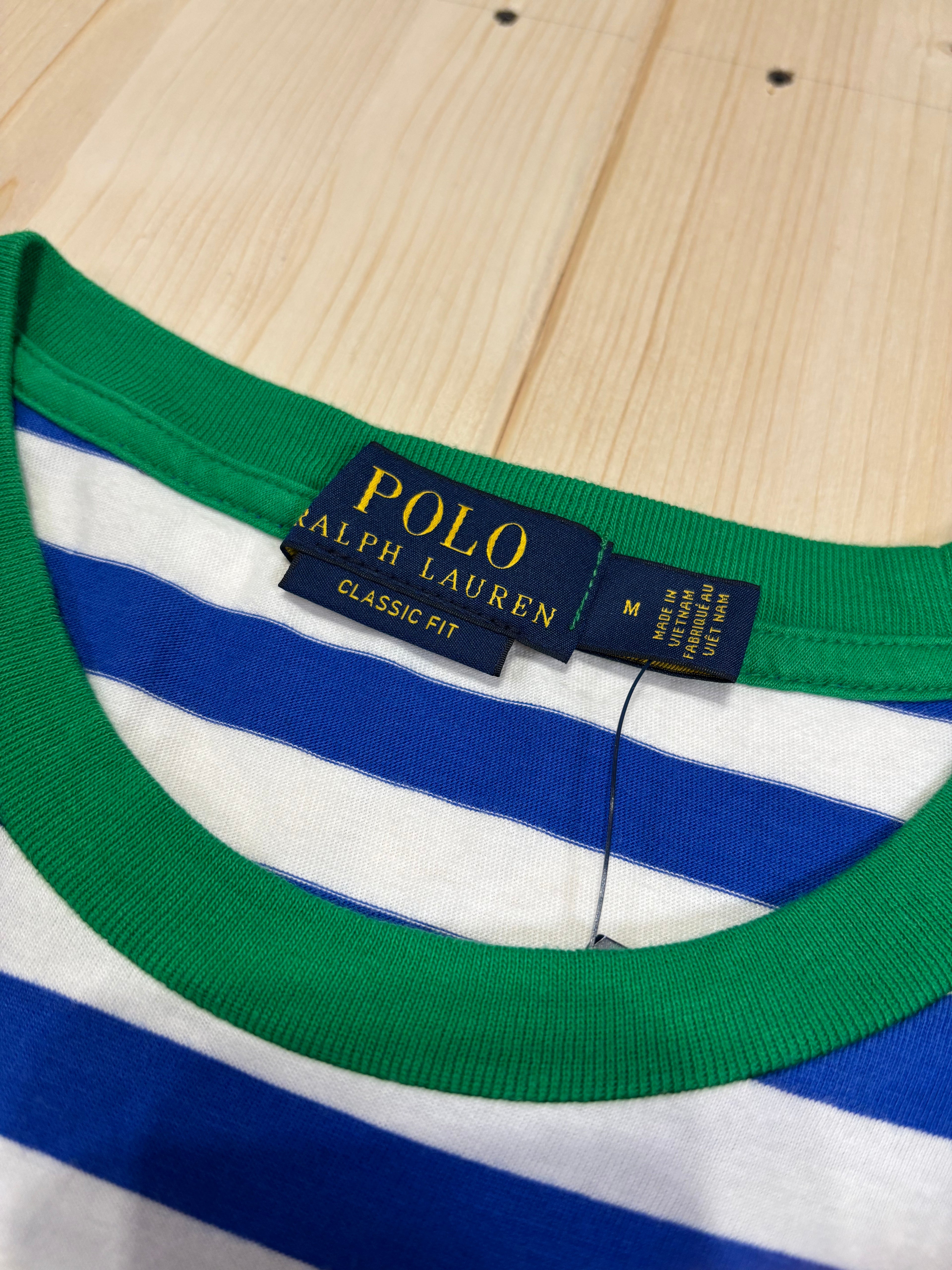 Polo Ralph Lauren Striped Pocket T-Shirt Multicolor NWT