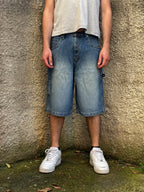 Bermuda Vintage Denim Carpenter Phat Farm