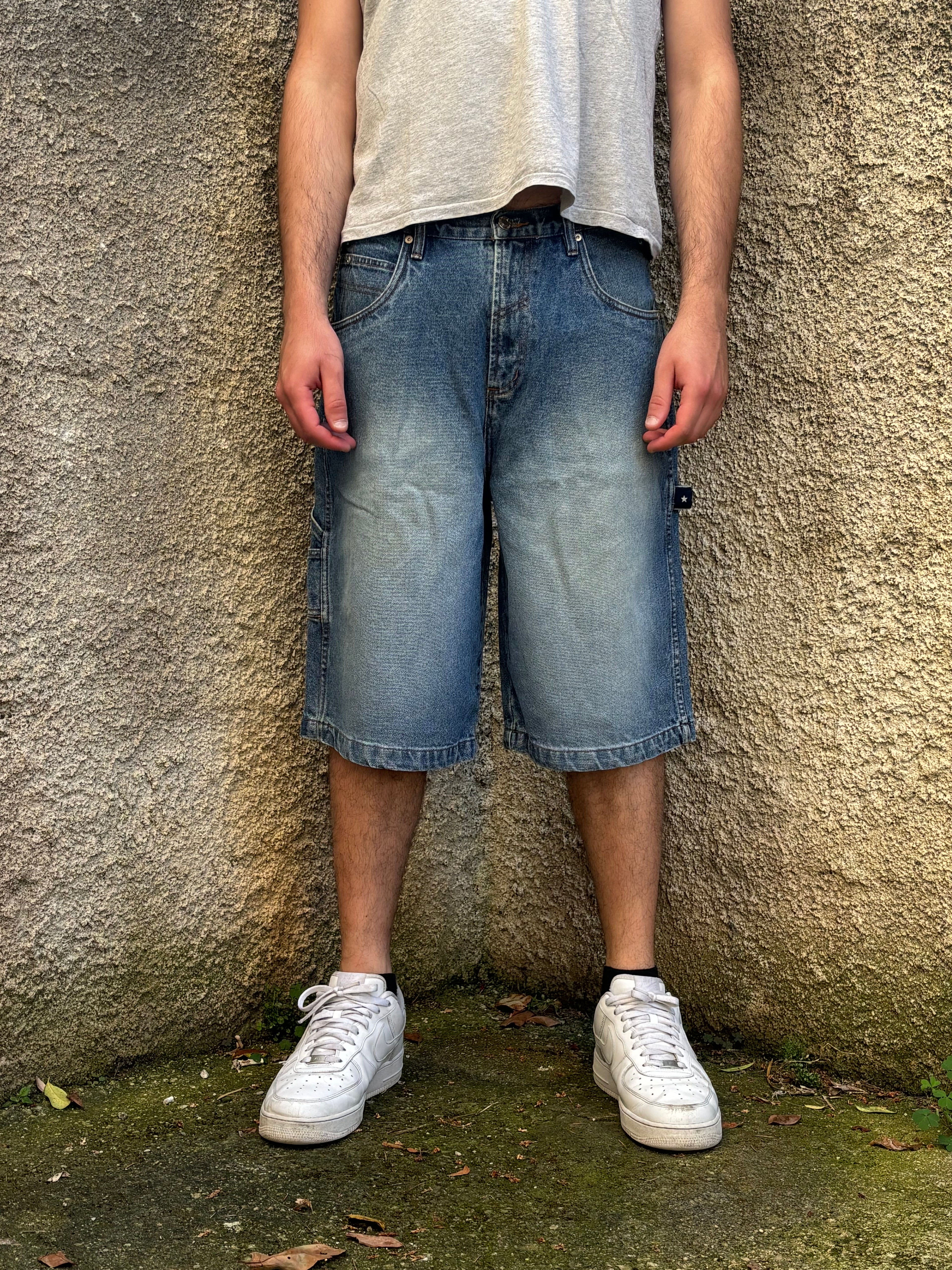 Bermuda Vintage Denim Carpenter Phat Farm