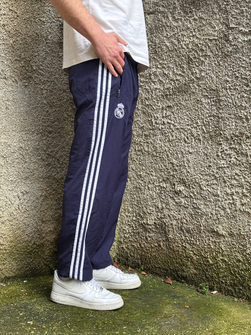 Adidas Real Madrid Vintage Track Pants Blu Navy