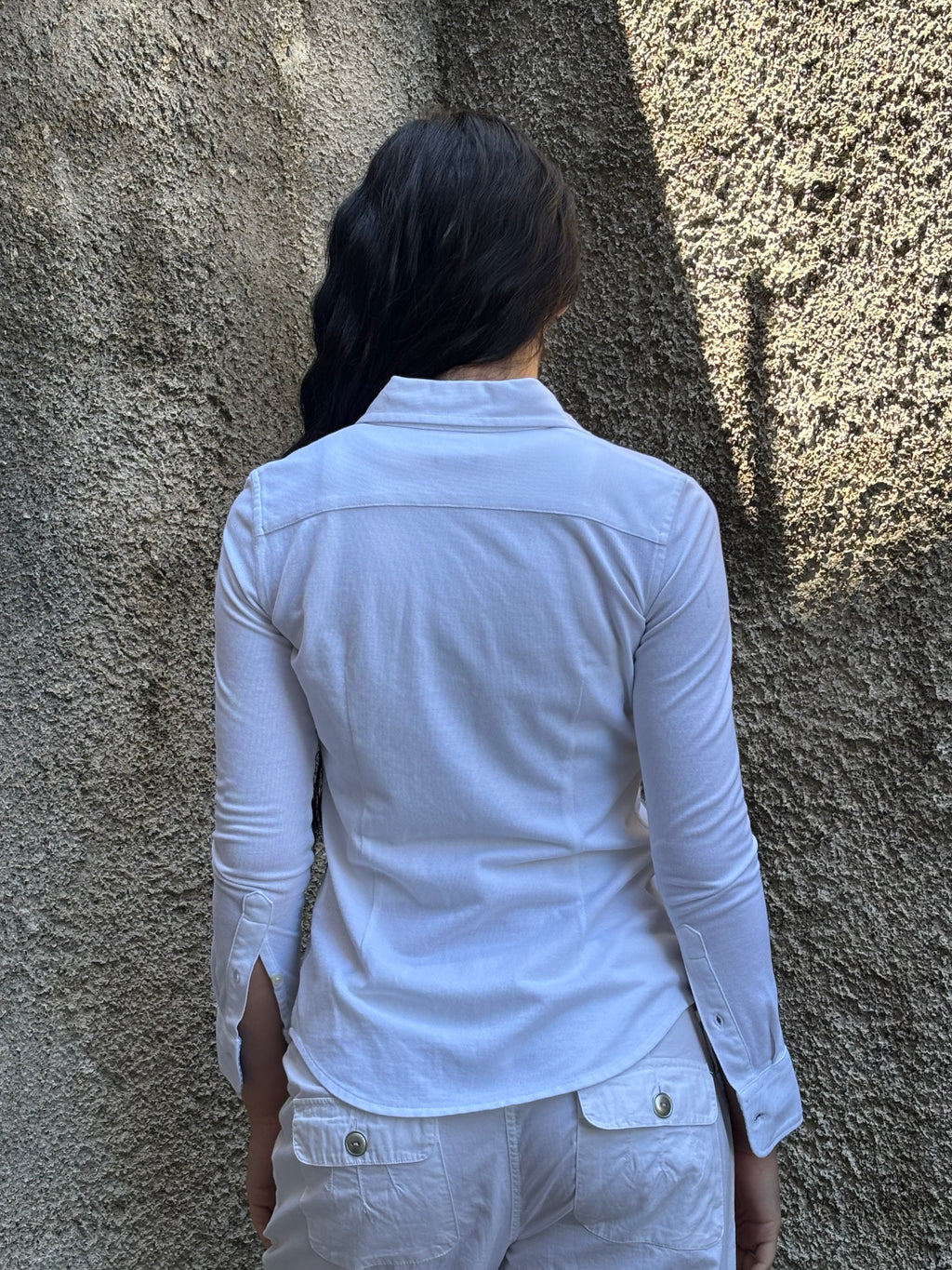 Camicia Ralph Lauren Vintage Donna Bianca