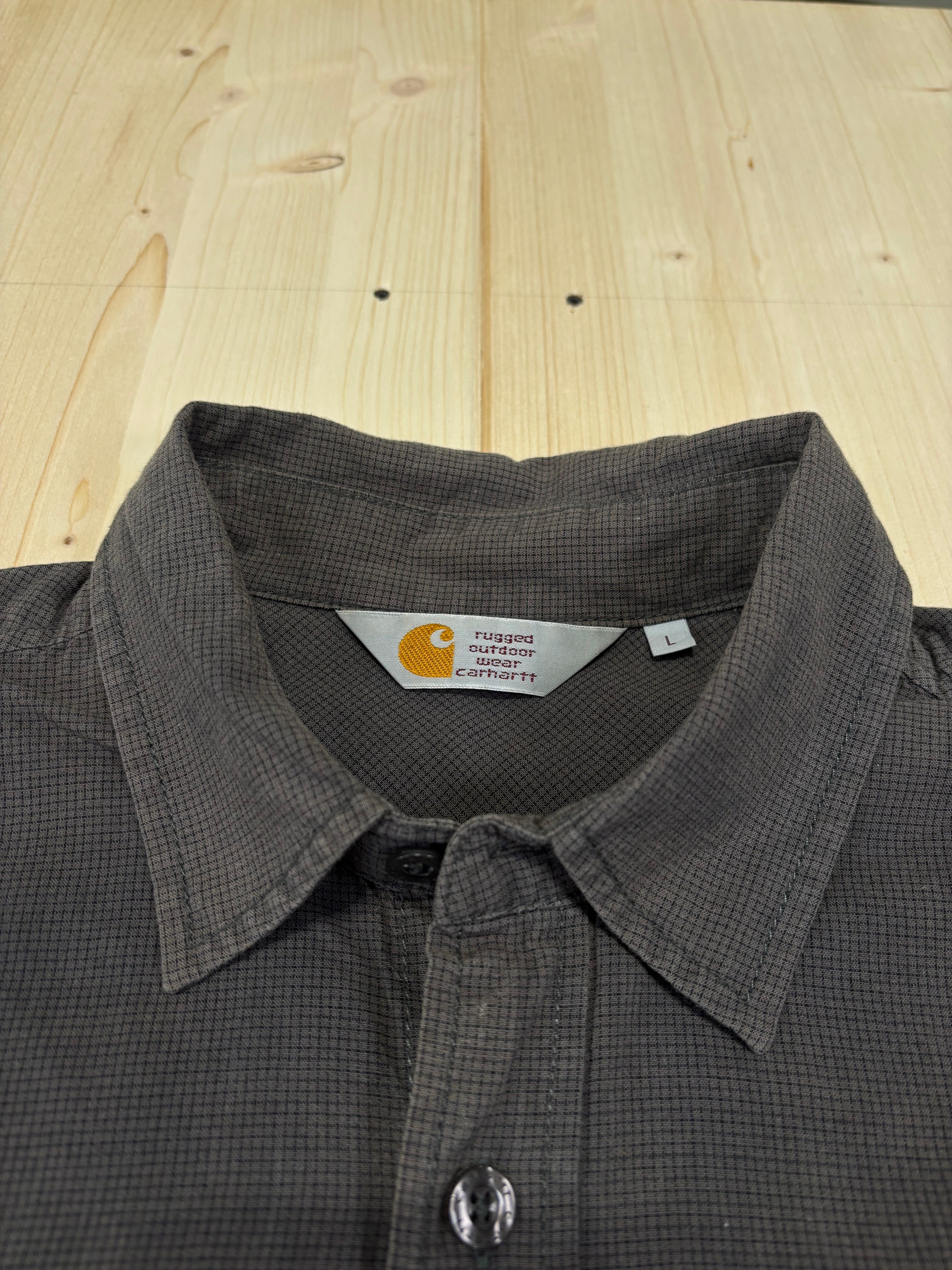 Carhartt Maywood Short Sleeve Shirt Grey Workwear