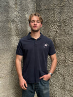 Polo Ralph Lauren Navy Flag Print Polo Shirt