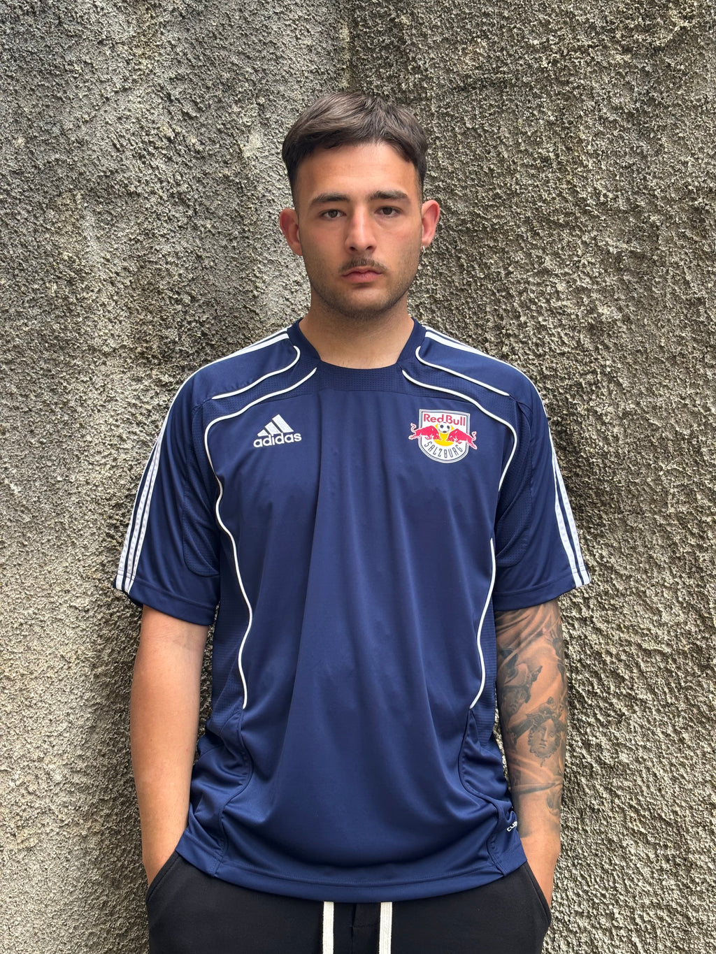 Maglia Red Bull Salzburg Adidas Training Blu Navy Climacool