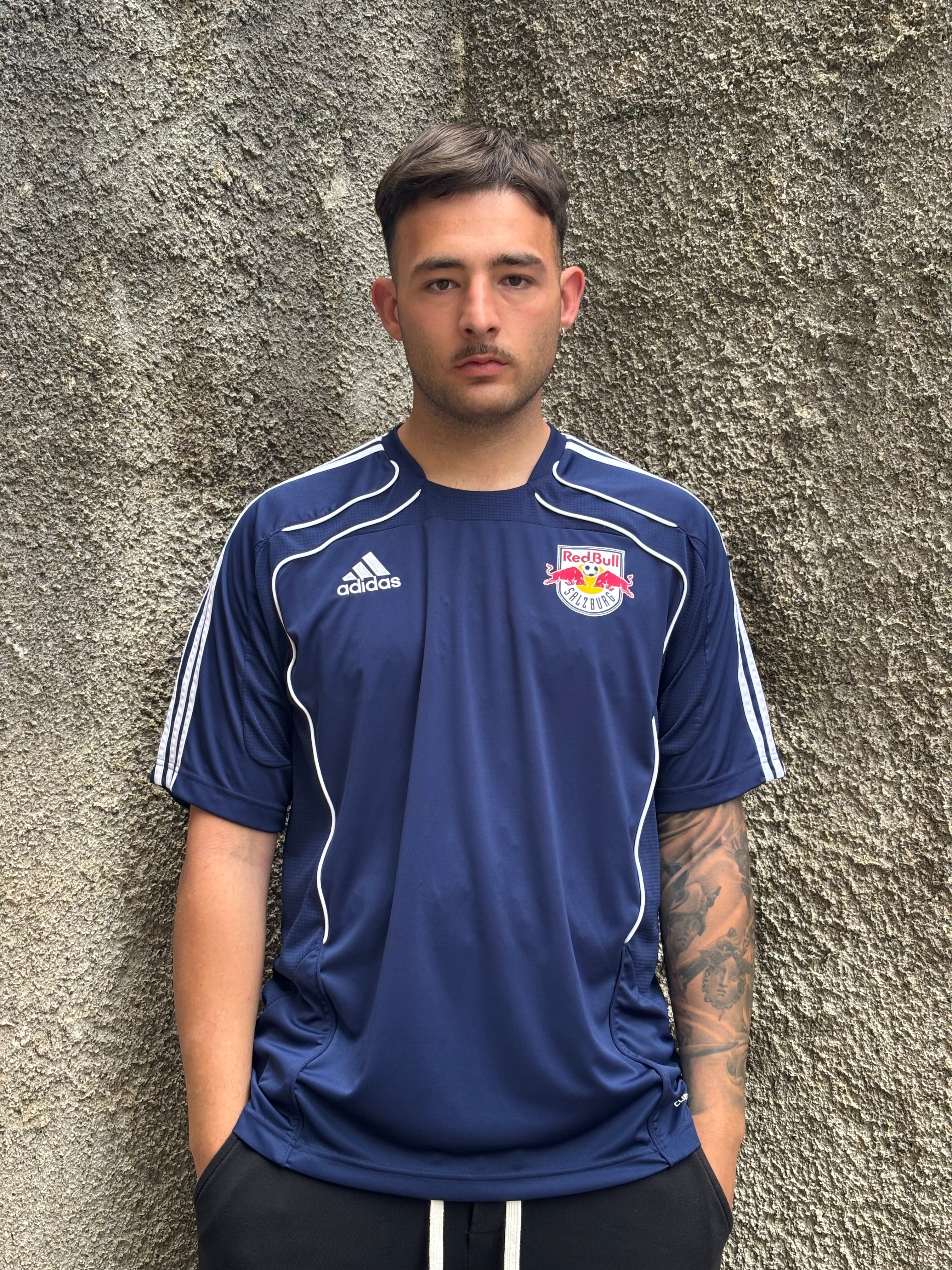 Maglia Red Bull Salzburg Adidas Training Blu Navy Climacool