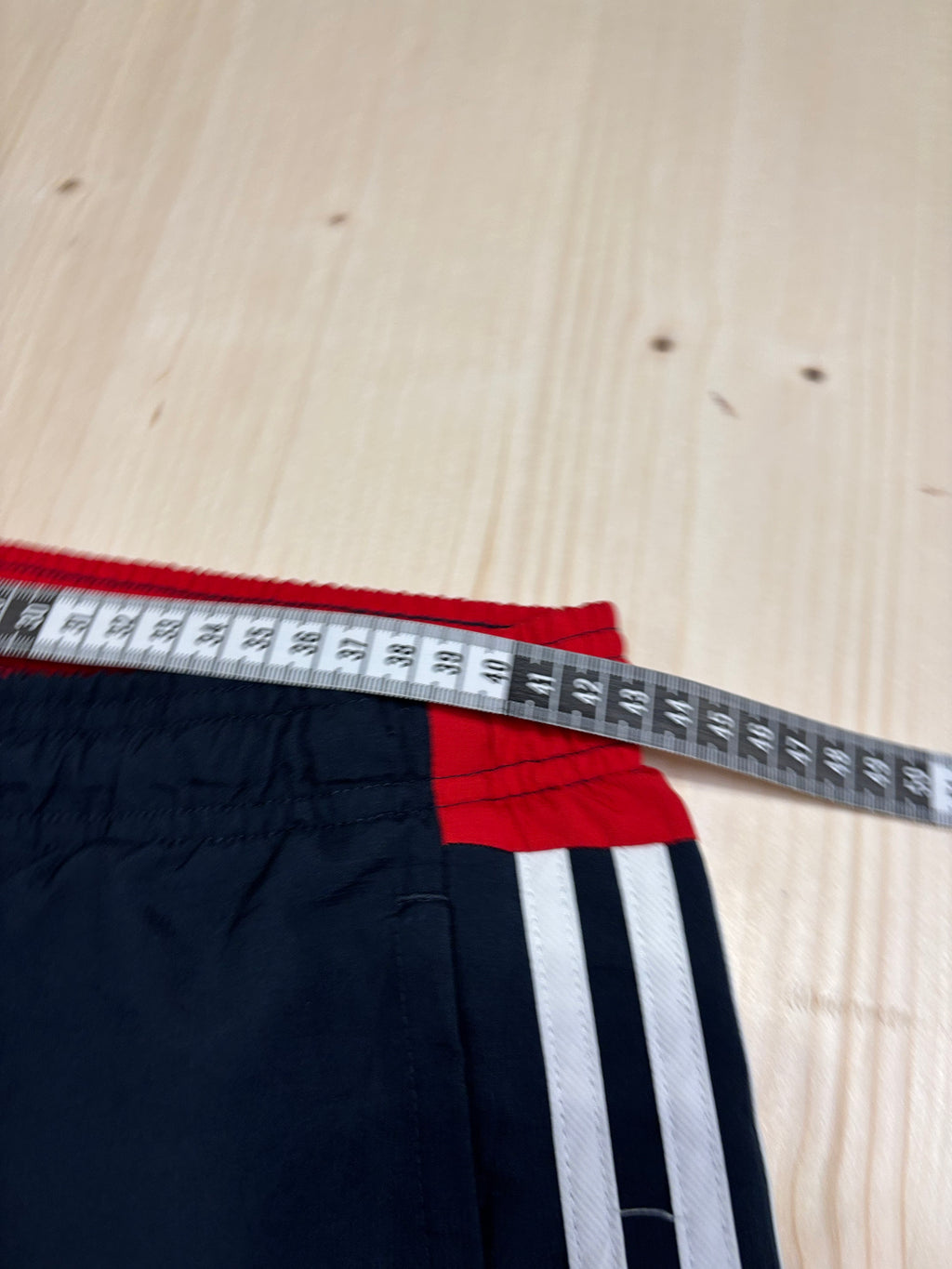 Adidas Vintage Track Pants Blu Navy Loose Fit
