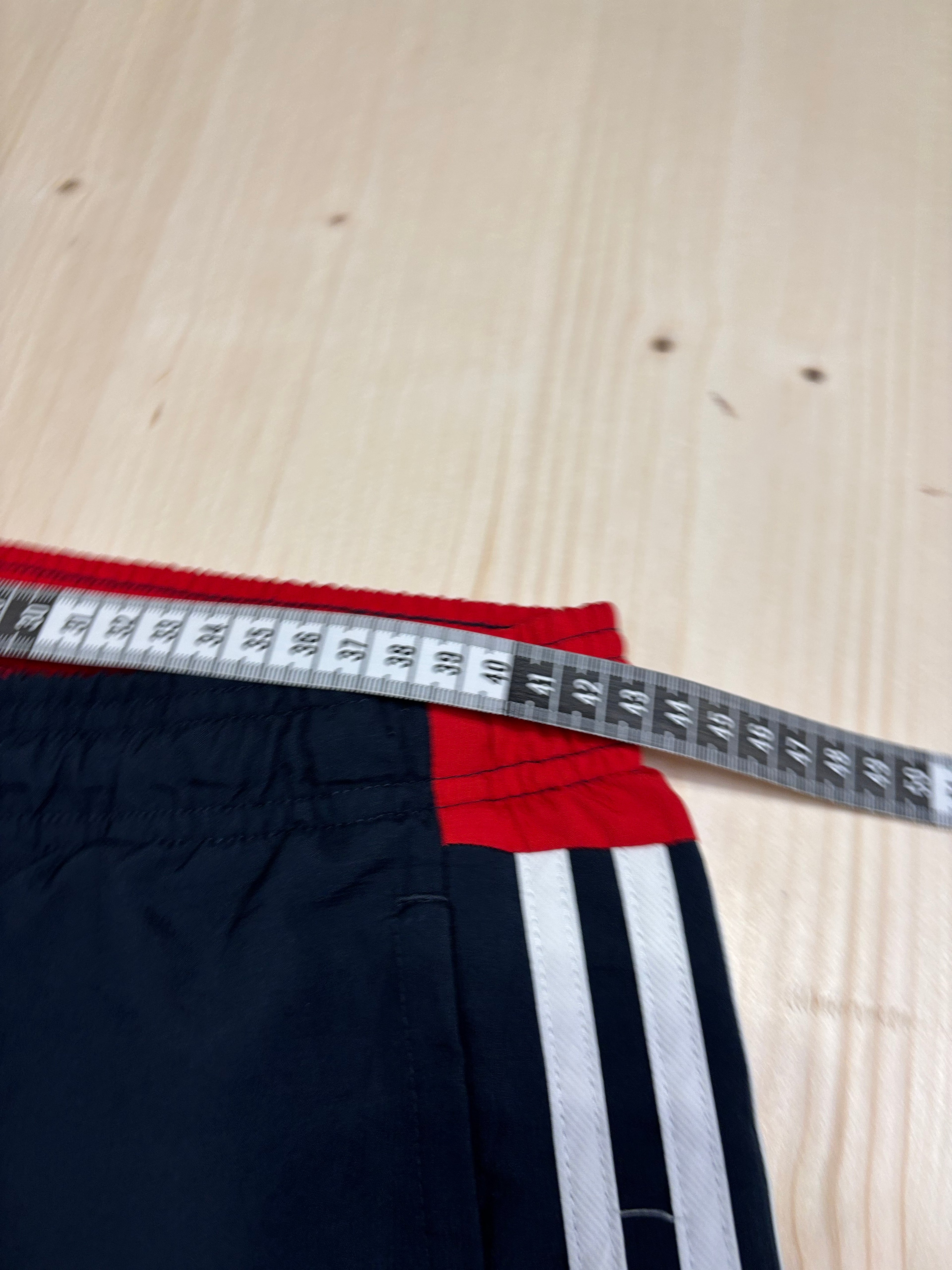 Adidas Vintage Track Pants Blu Navy Loose Fit