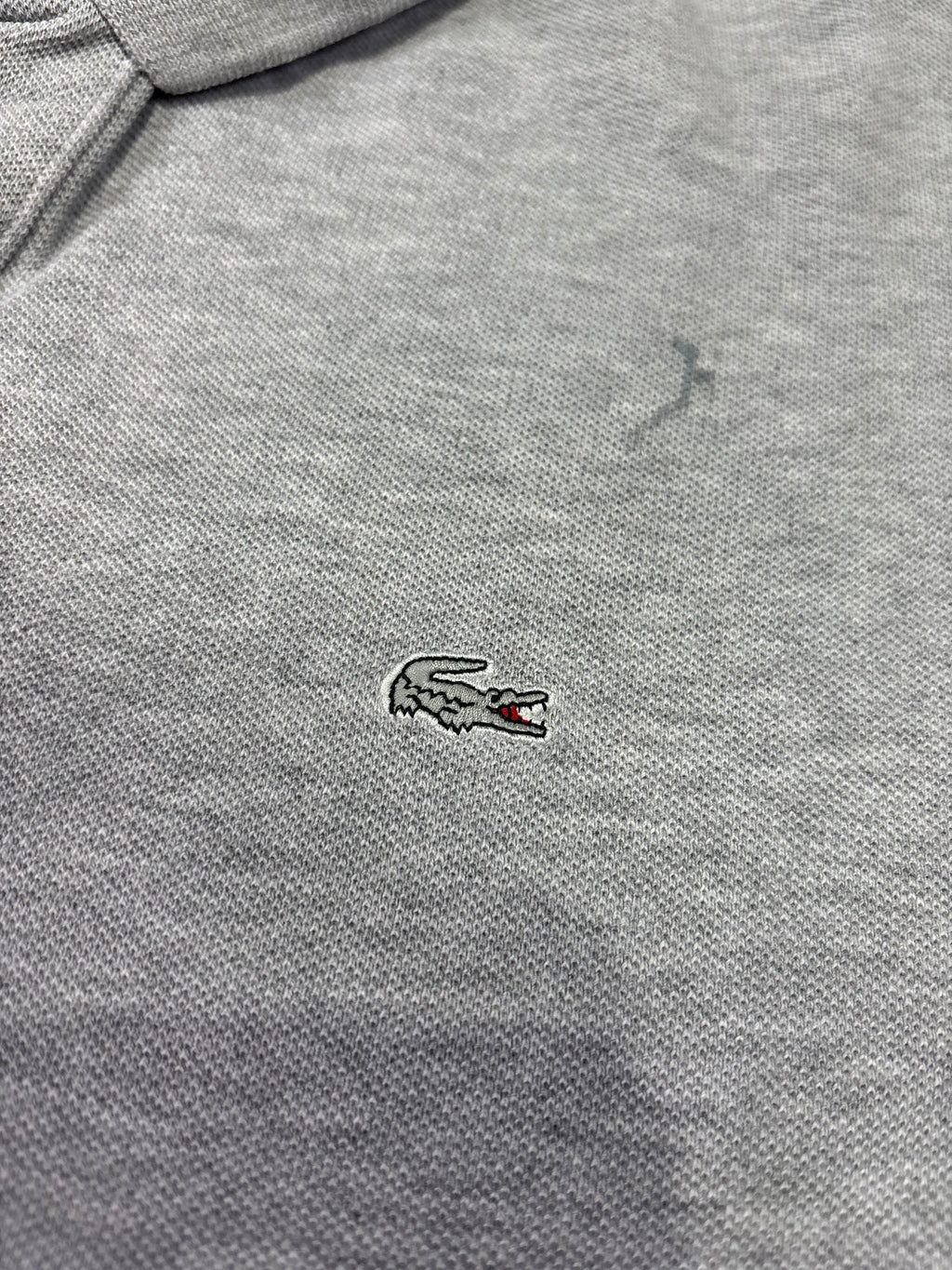 Polo Lacoste Uomo Grigia con Logo Ricamato – Regular Fit