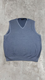 Polo Ralph Lauren Vintage Knit Vest – Light Blue