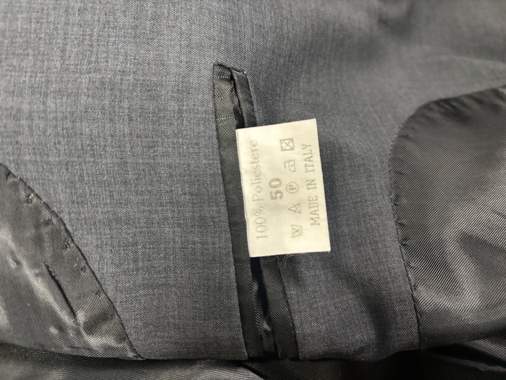 Vintage C.P. Langella Made in Italy Wool Blend Suit Set Grey 2 Piece