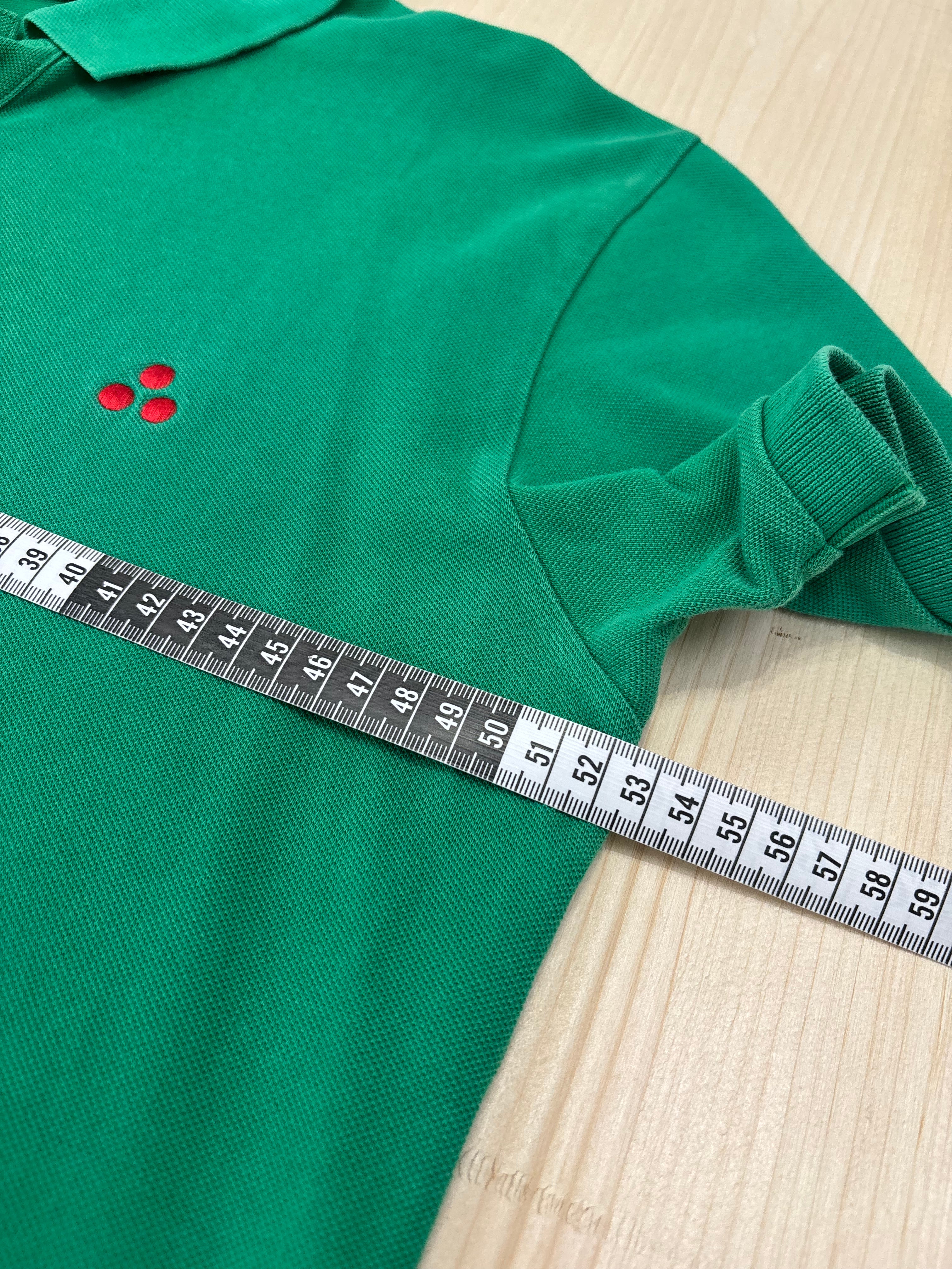 Polo Peuterey Uomo Verde con Logo Ricamato – Regular Fit