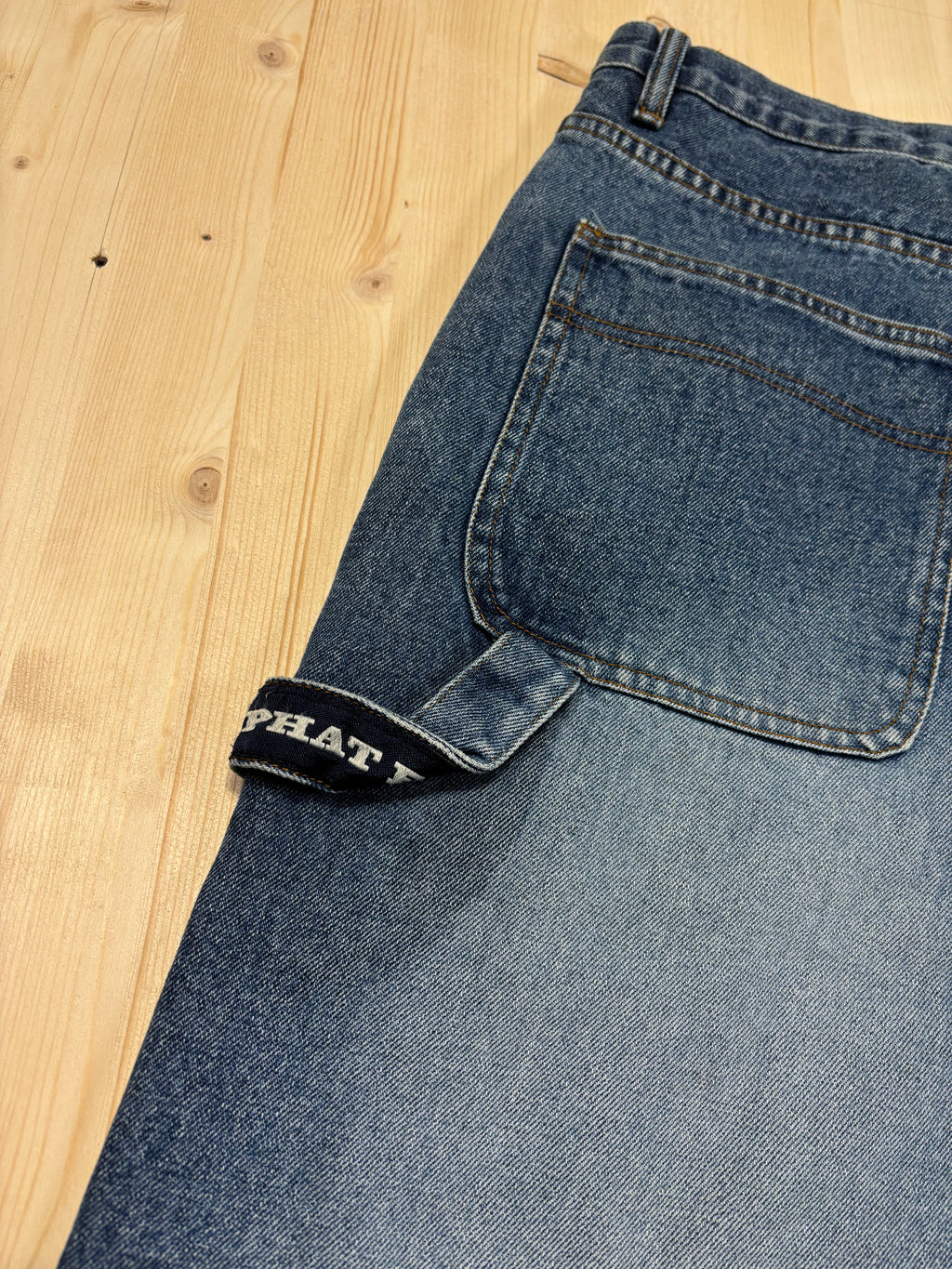 Bermuda Vintage Denim Carpenter Phat Farm