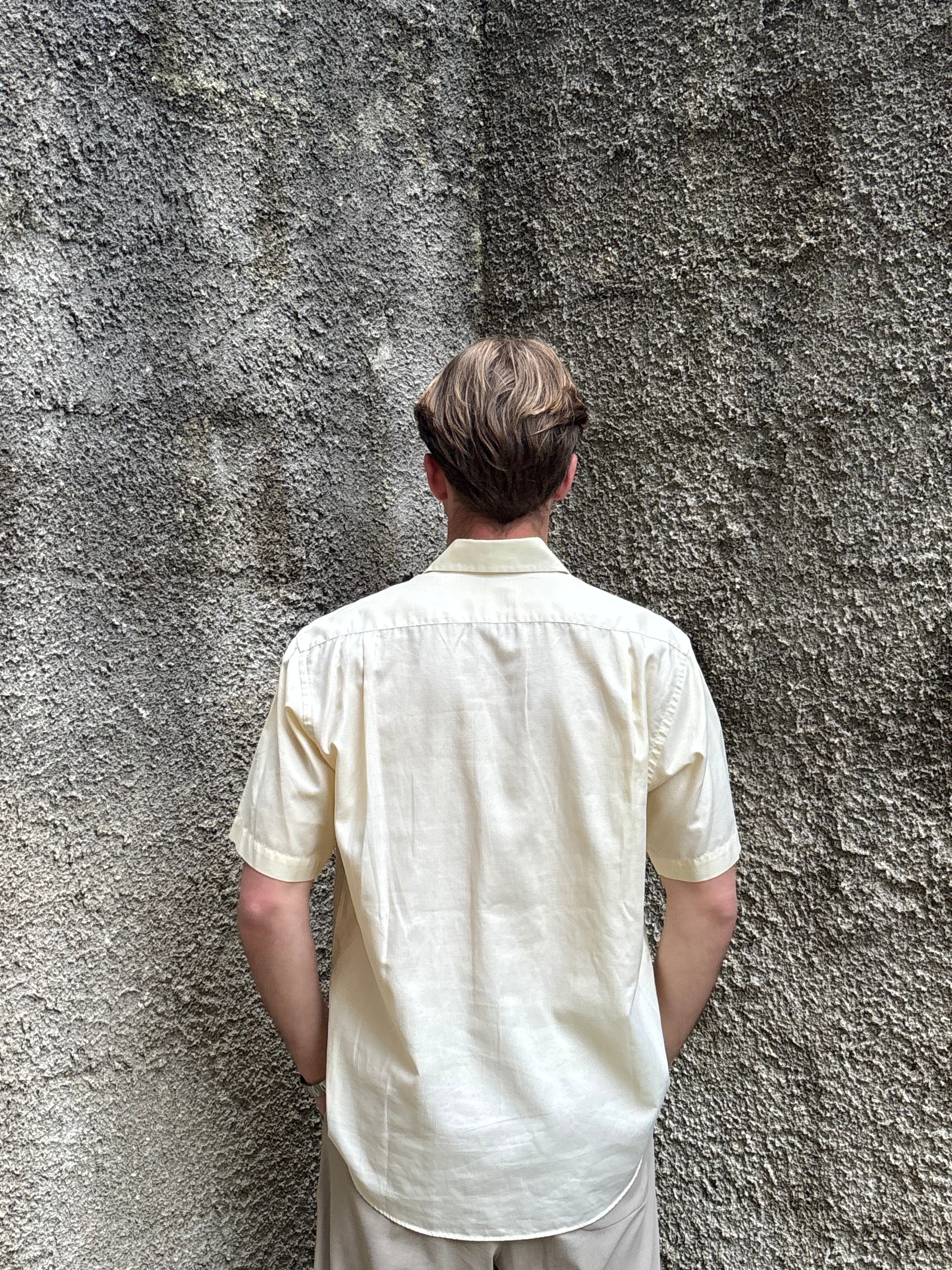 Biaggini Light Yellow Short Sleeve Shirt