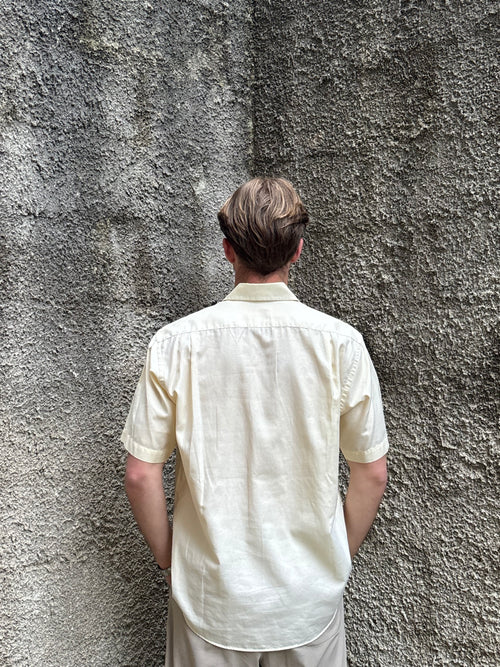Biaggini Light Yellow Short Sleeve Shirt
