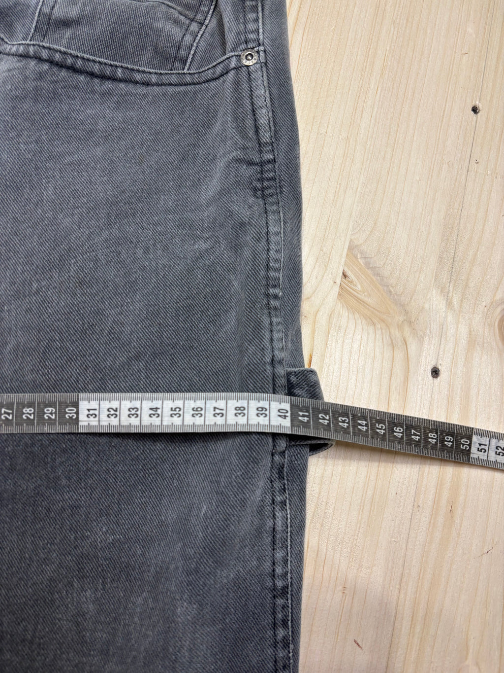 Bermuda Denim Carpenter Lugz Jernz Vintage Y2K Grigio