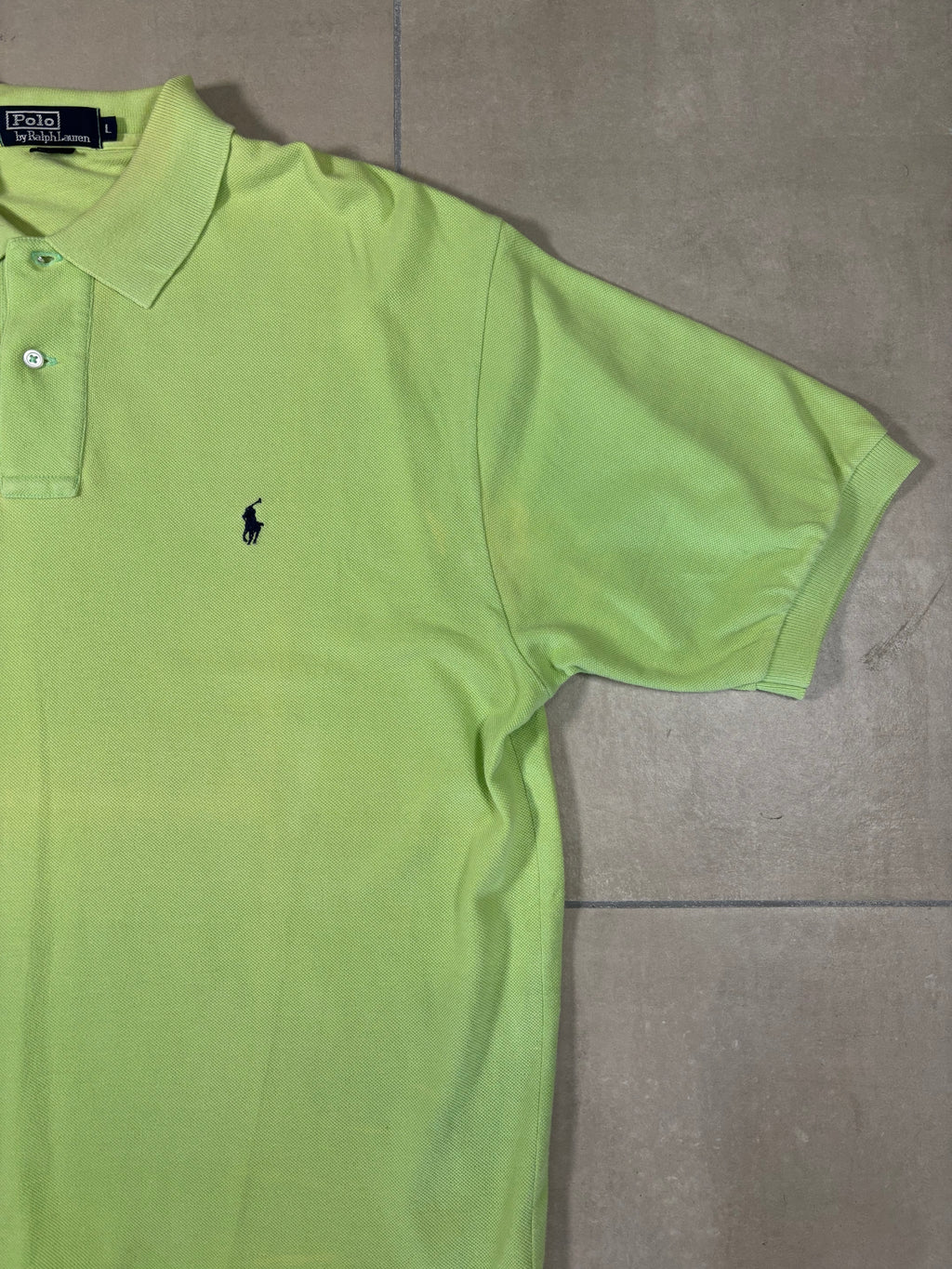 Polo Ralph Lauren Lime Green Polo Shirt