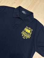 Polo Ralph Lauren Blu Notte con Maxi Stemma Giallo Oro