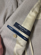 Classic Beige Tailored Blazer Jacket
