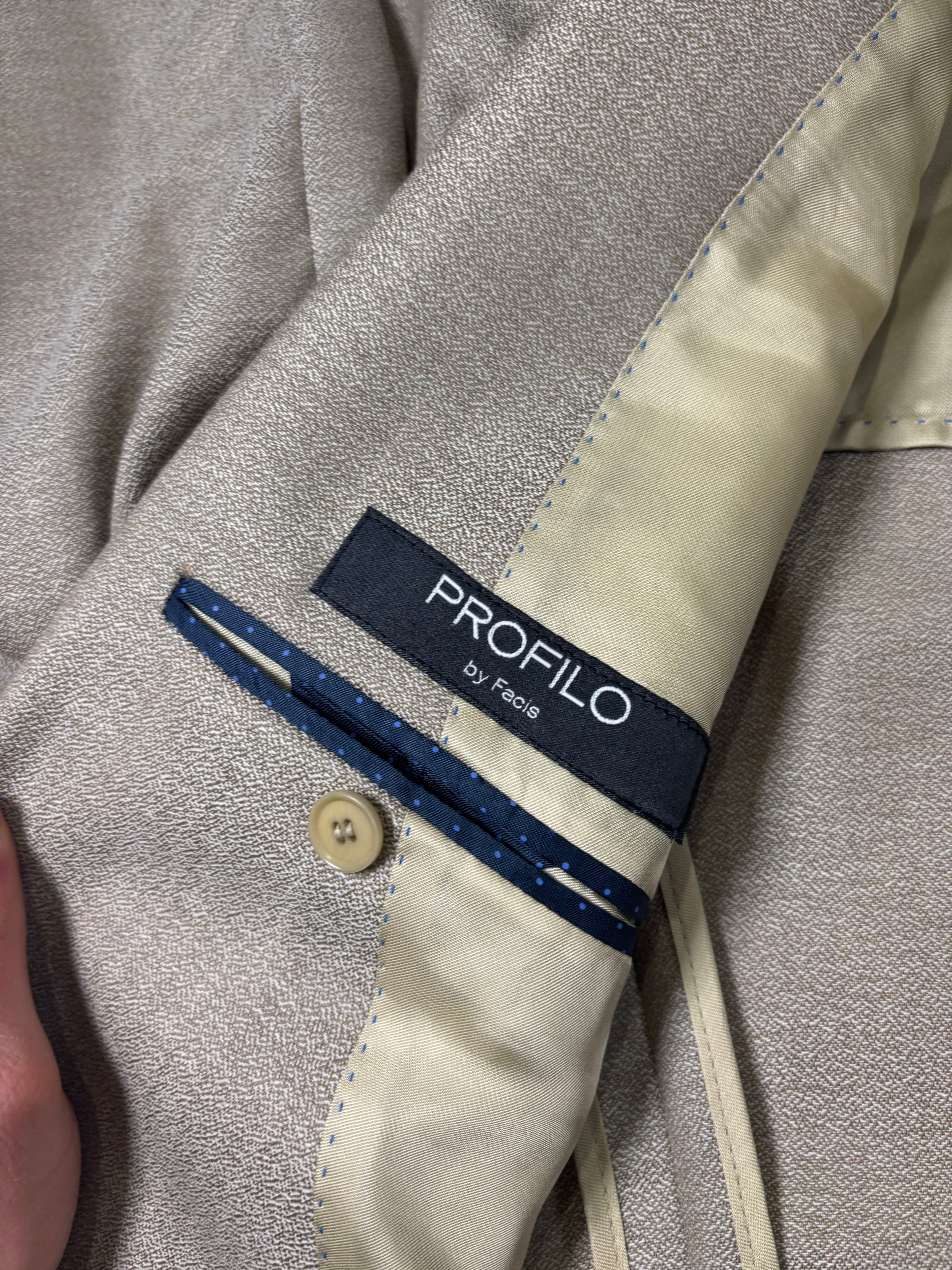 Classic Beige Tailored Blazer Jacket