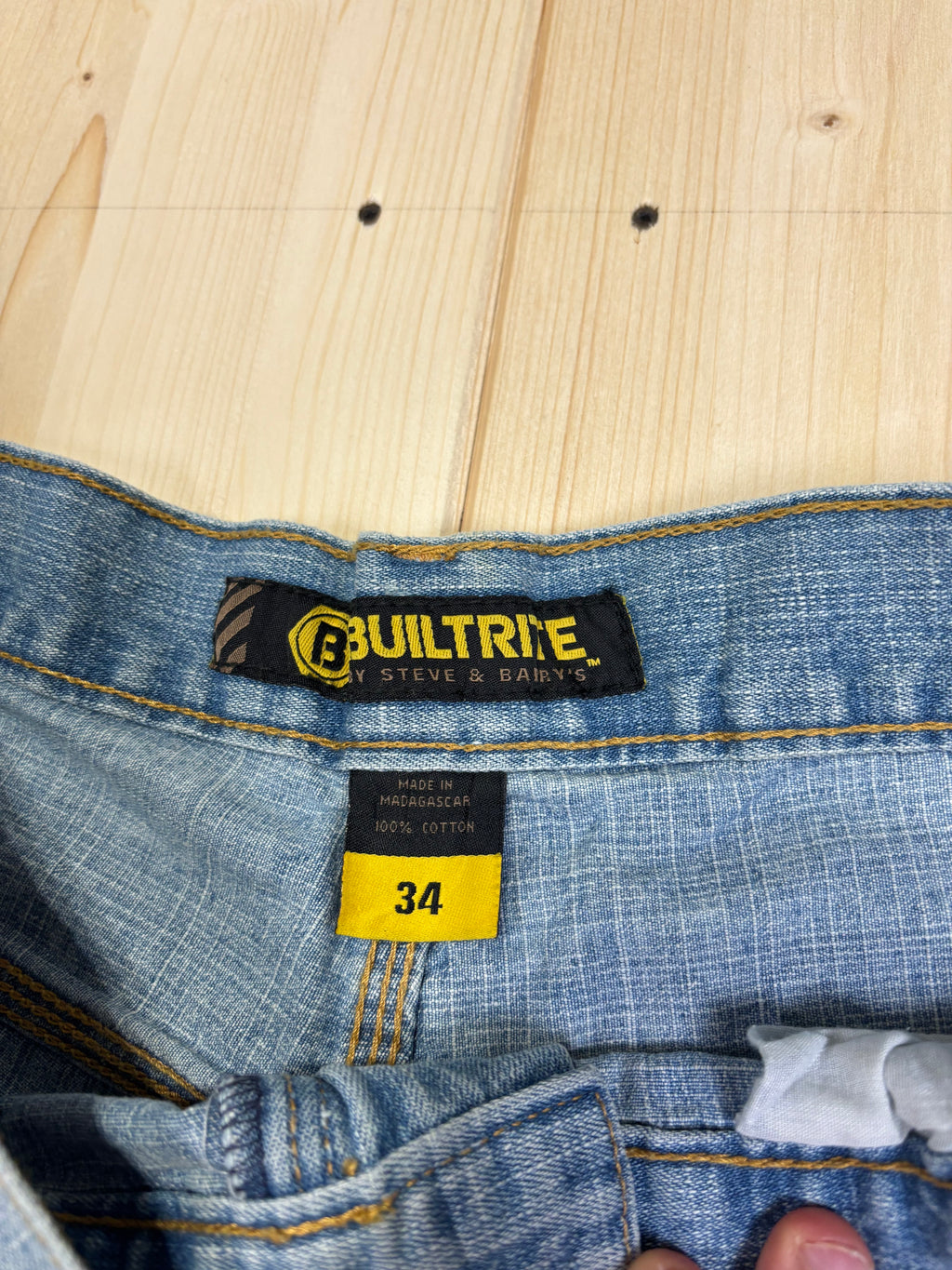 Bermuda Vintage Denim Carpenter Built Rite by Steve & Barry’s
