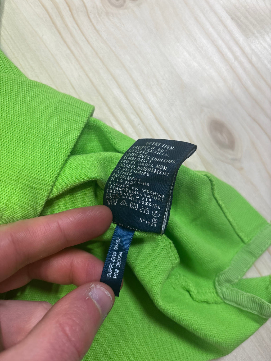 Polo Smanicata Ralph Lauren Verde Lime – Vintage