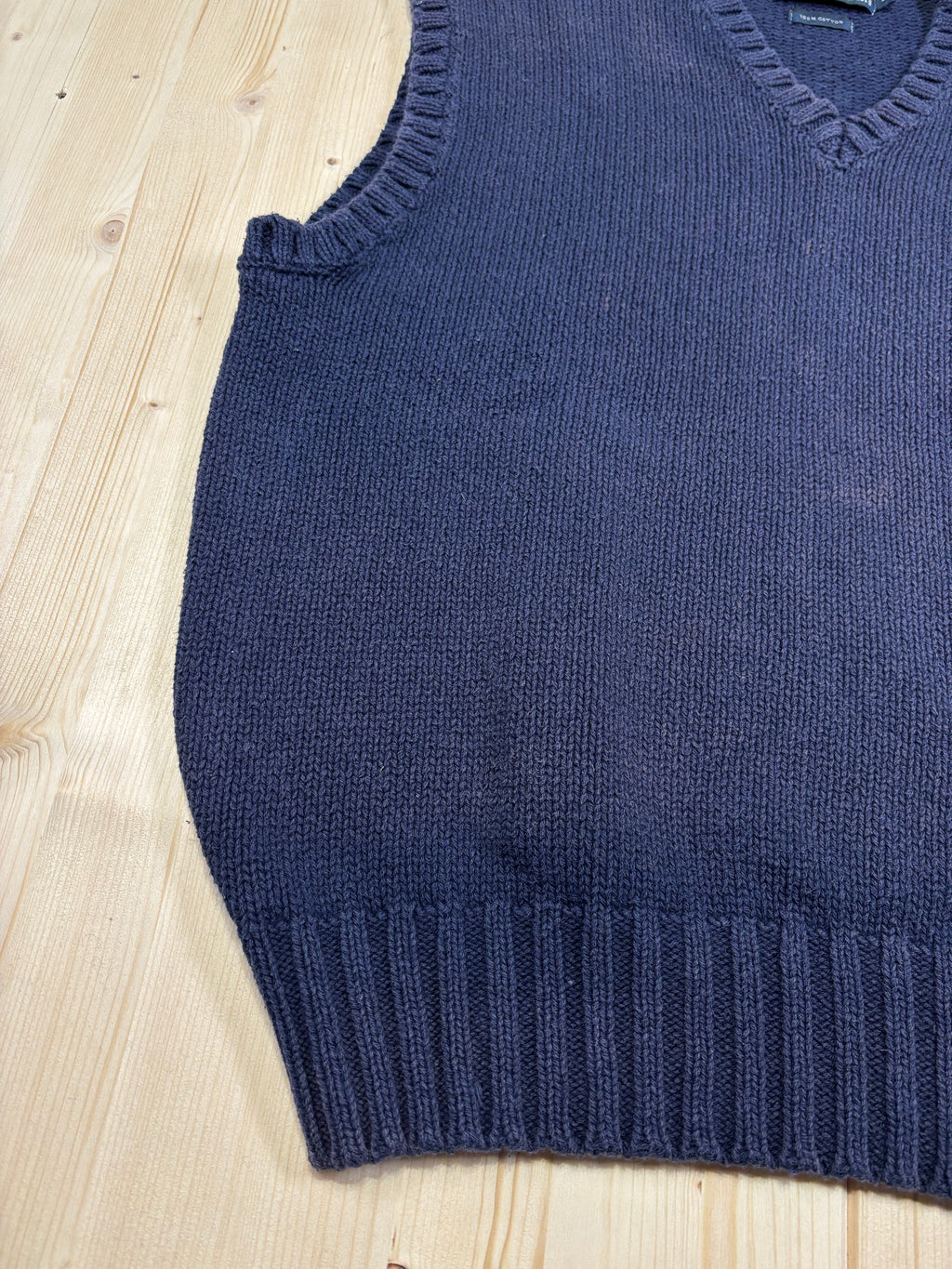 Polo Ralph Lauren Vintage Knit Vest – Navy Blue