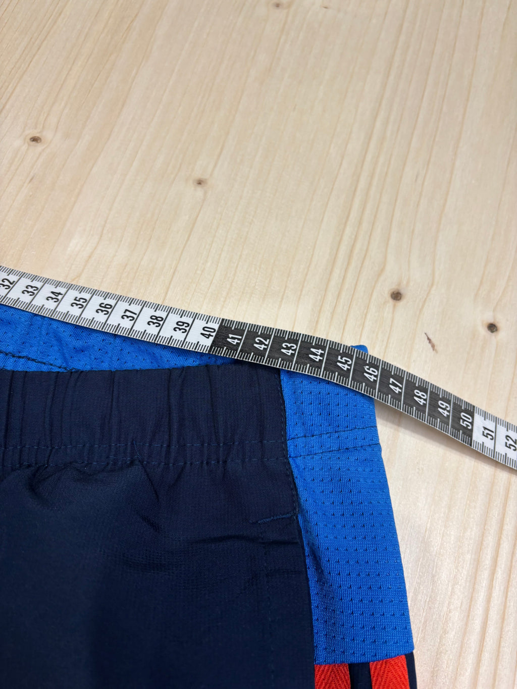 Adidas Vintage Track Pants Blu Navy Rosso Loose Fit