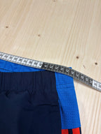 Adidas Vintage Track Pants Blu Navy Rosso Loose Fit