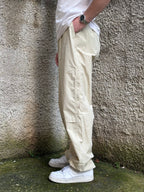 Invicta Vintage Track Pants Beige Loose Fit