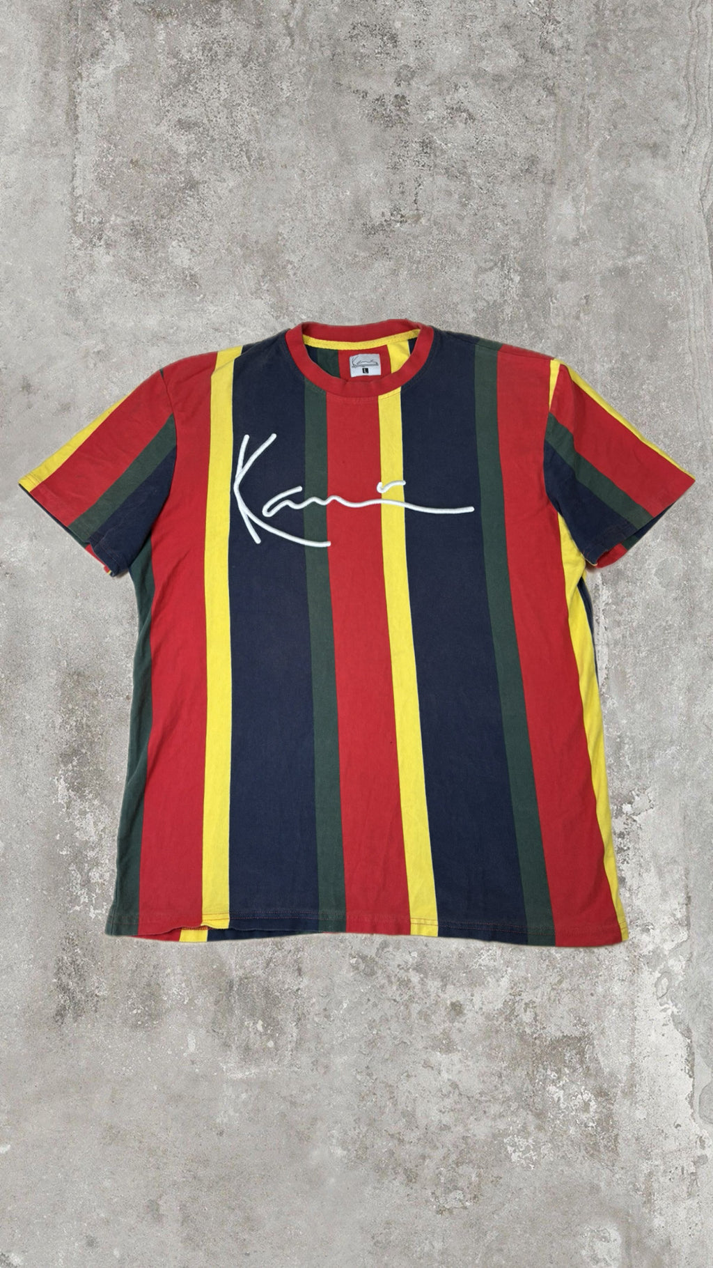 T-Shirt Karl Kani Striped Logo Multicolor