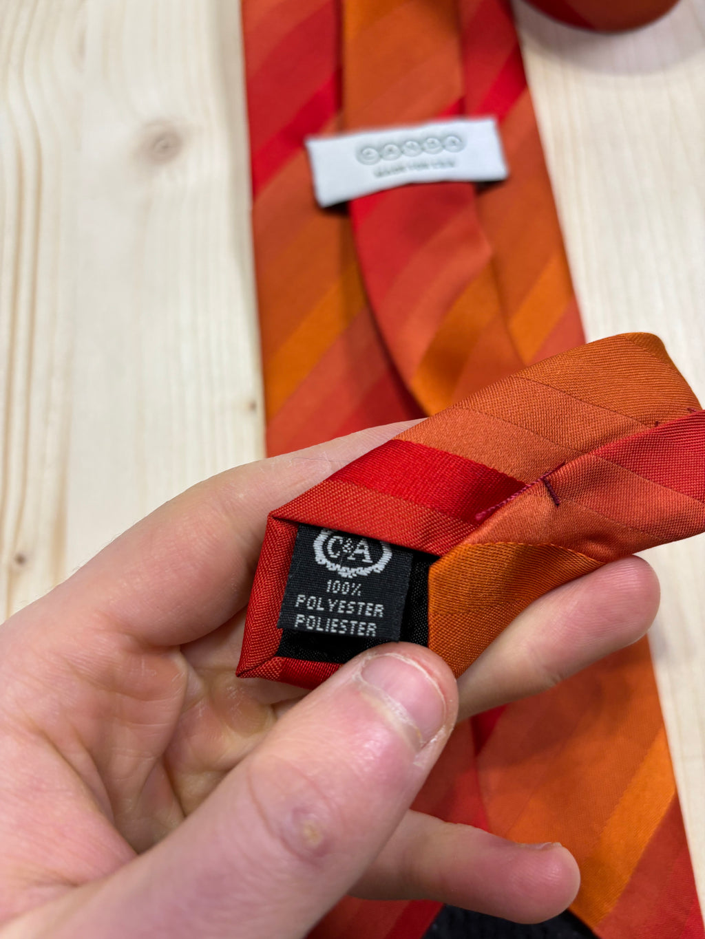 Vintage 90s Polyester Tie