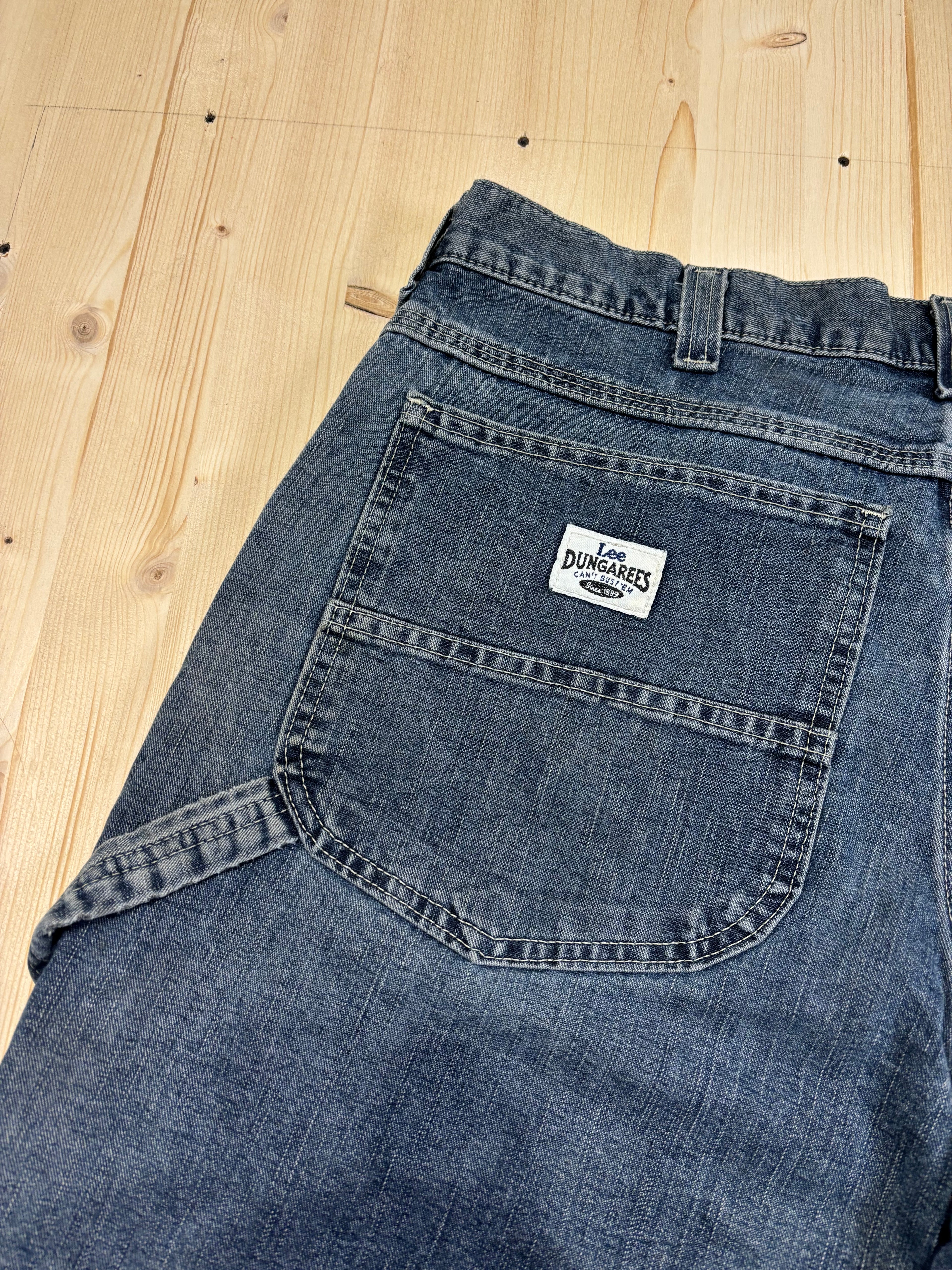 Bermuda Vintage Denim Carpenter Lee Dungarees