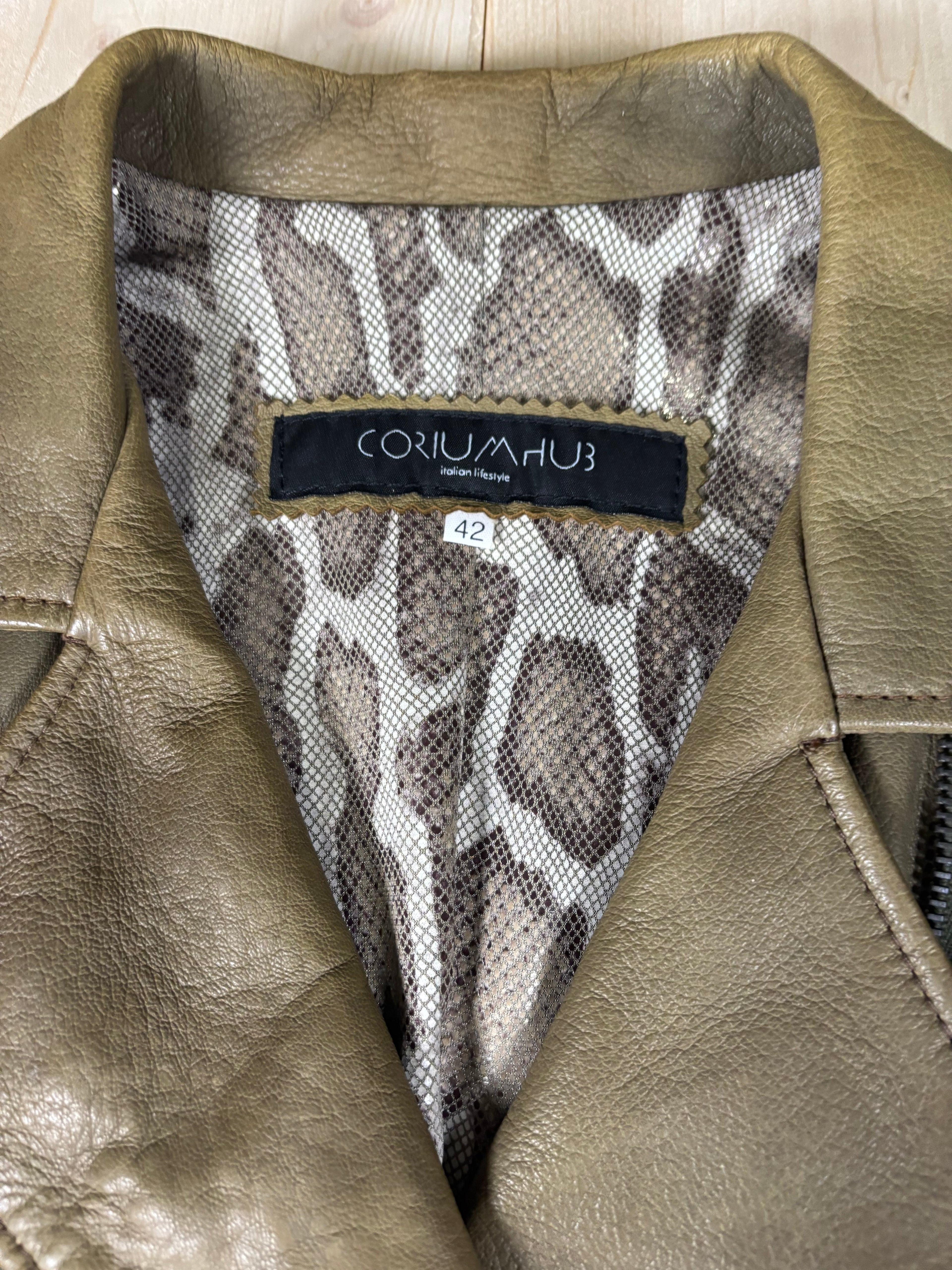 Cappotto 100% Pelle Nappa