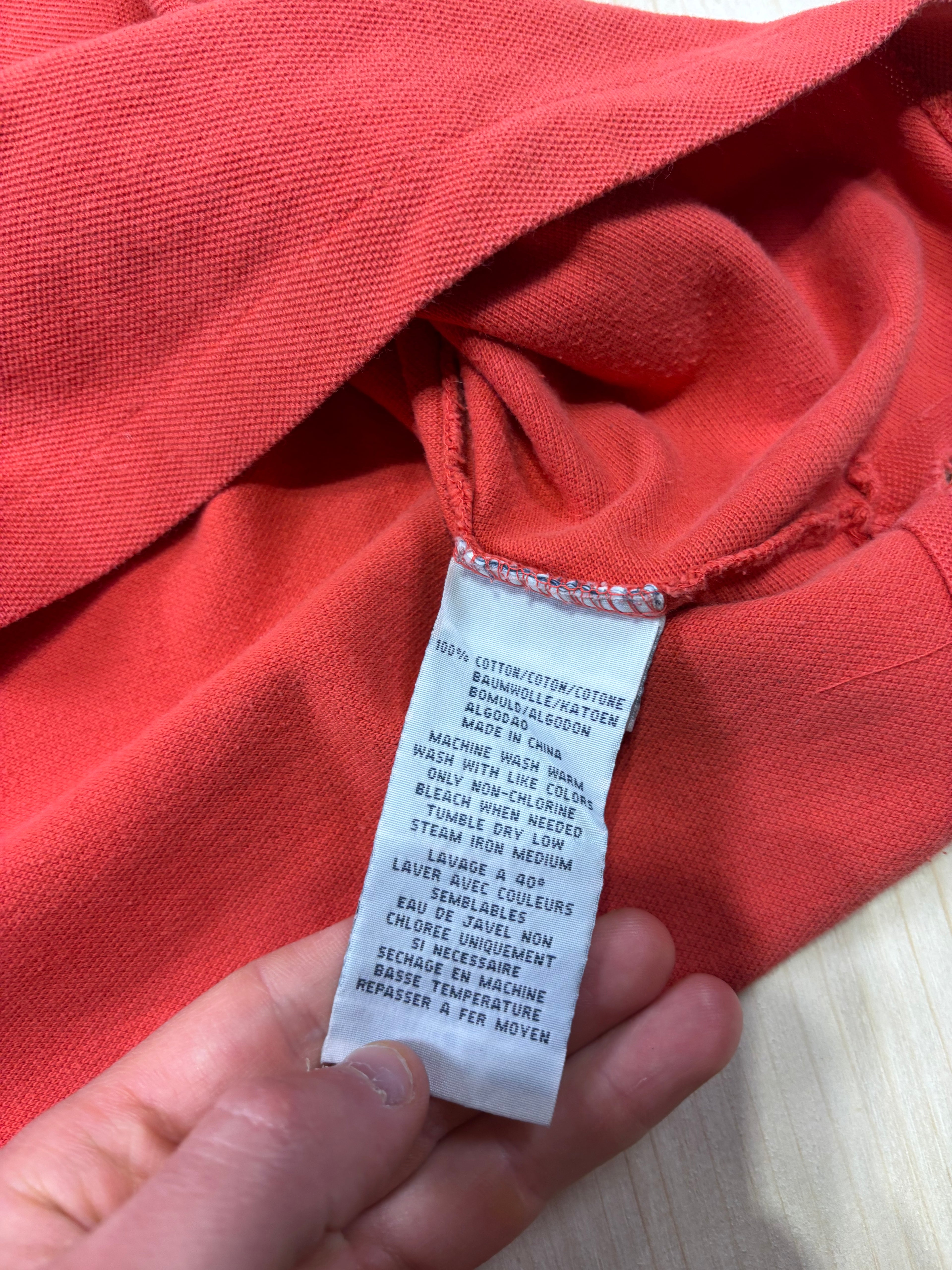 Polo Ralph Lauren Uomo Rossa con Logo Ricamato – Custom/Slim Fit