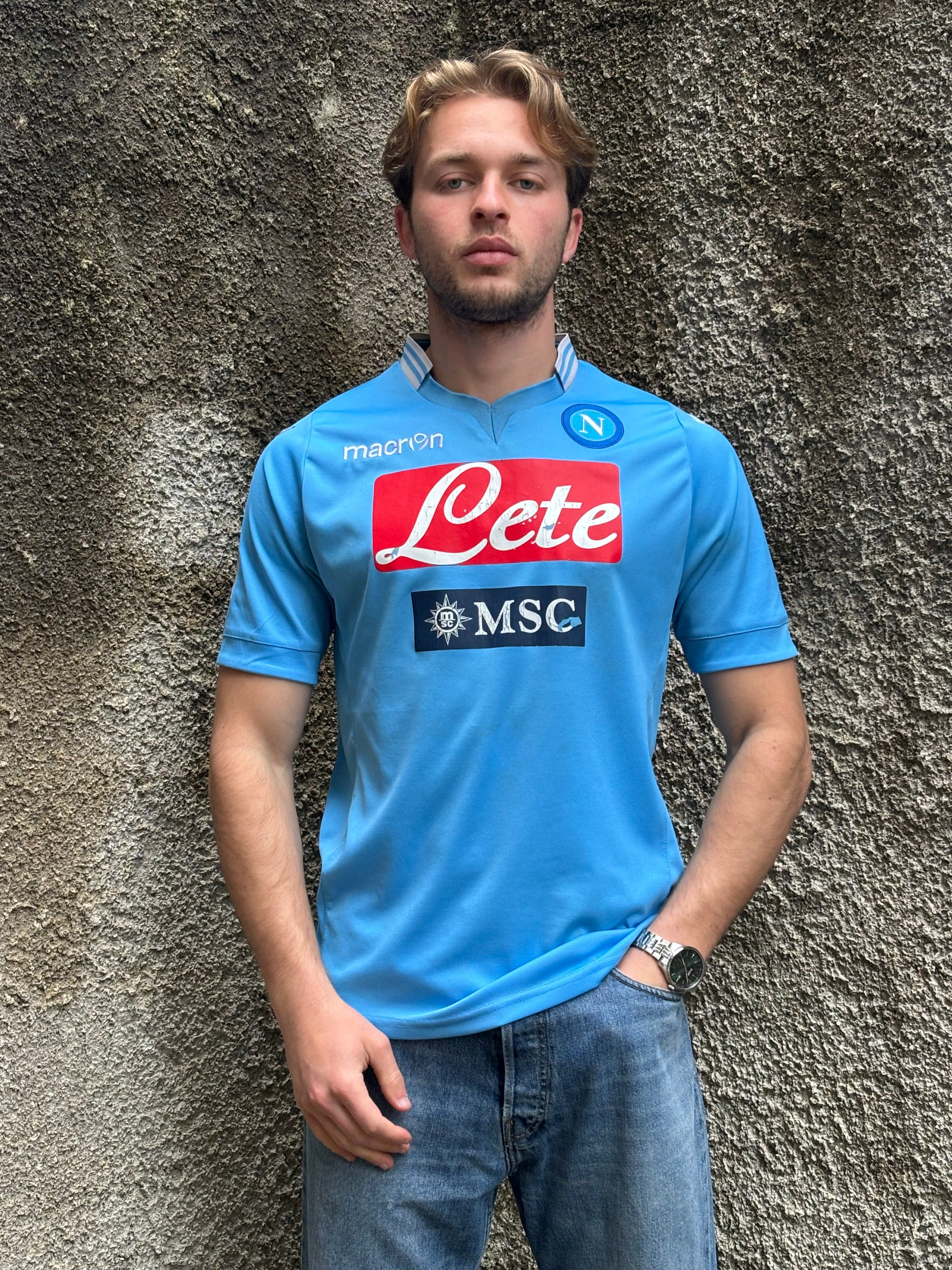 Maglia Vintage Napoli Home 2015/16 Inler 88 Serie A TIM