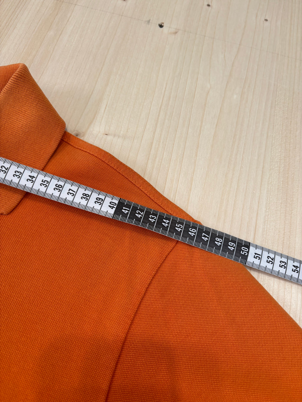 Polo Diadora Uomo Arancione Vintage Fit Regular